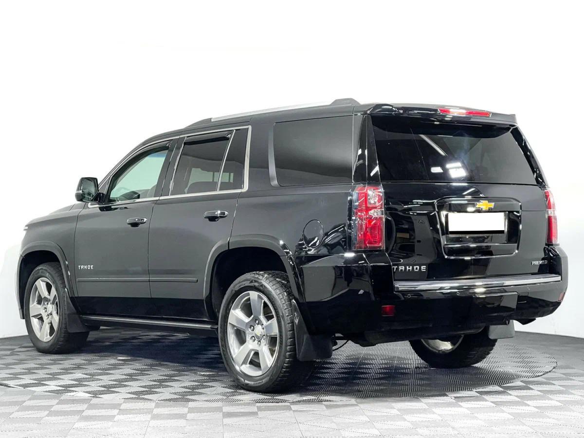 Chevrolet Tahoe 2017, черный