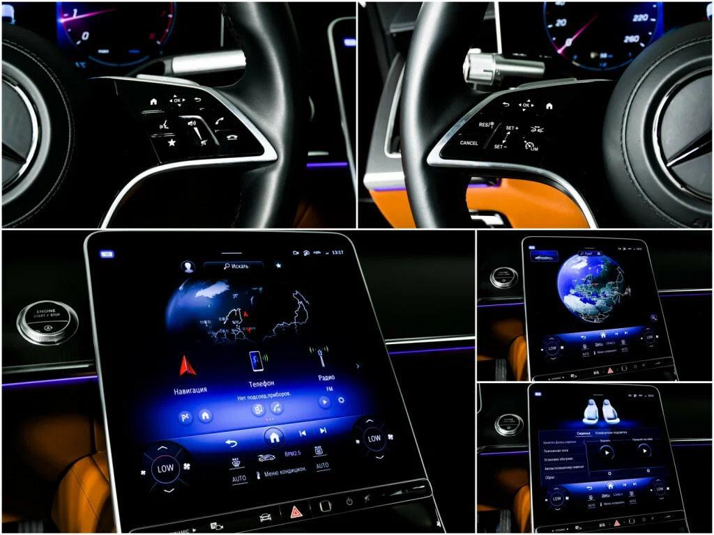 Mercedes-Benz S-Класс 2020, черный