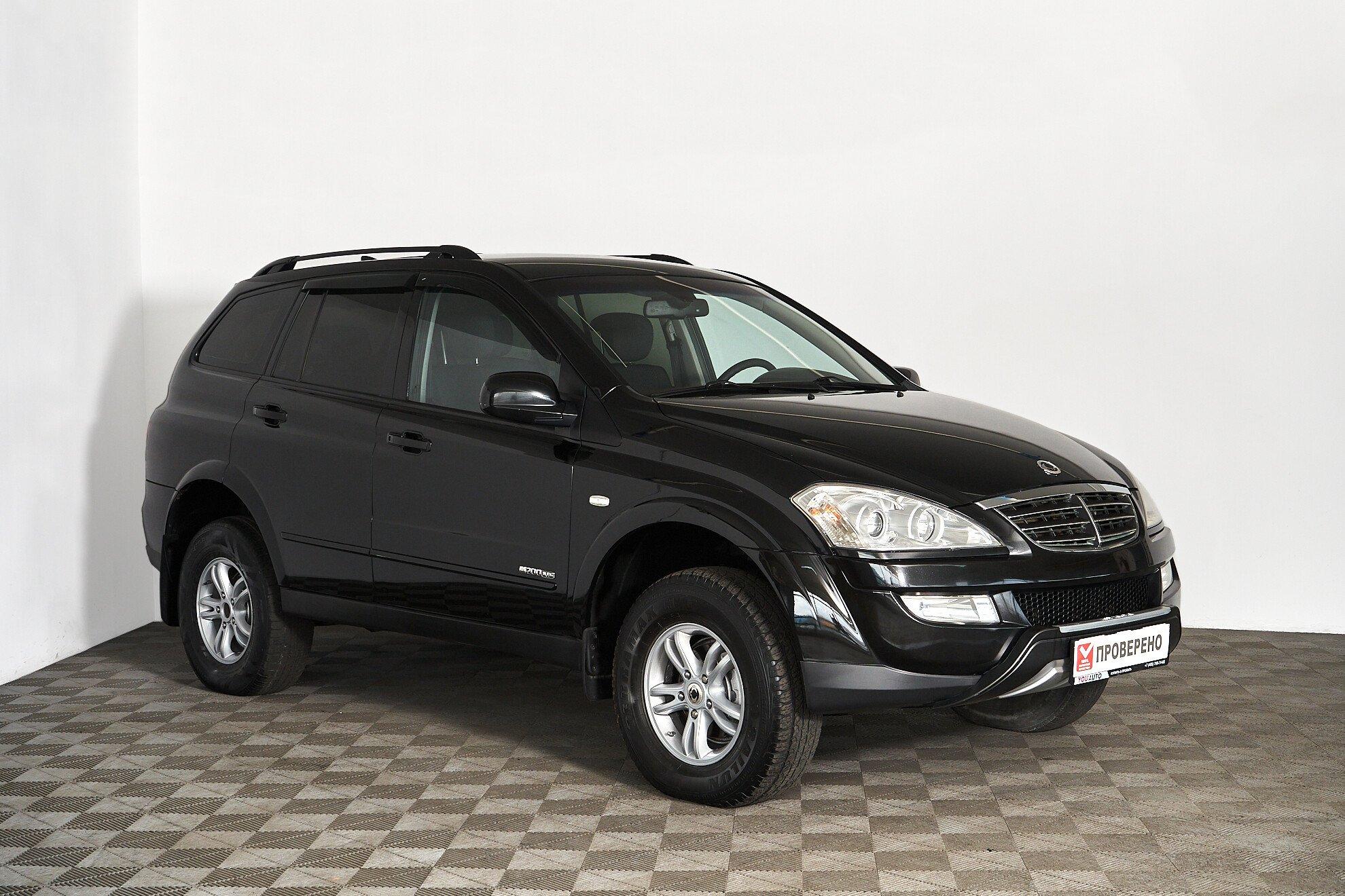 SsangYong Kyron 2012, черный