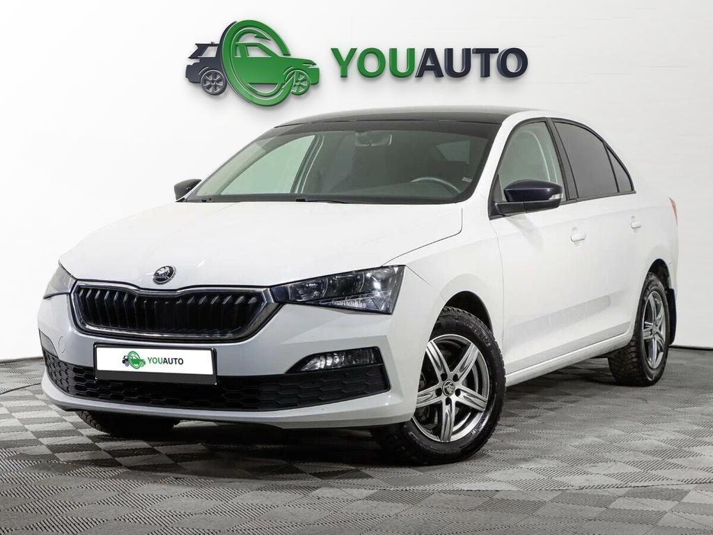 Skoda Rapid 2021, белый