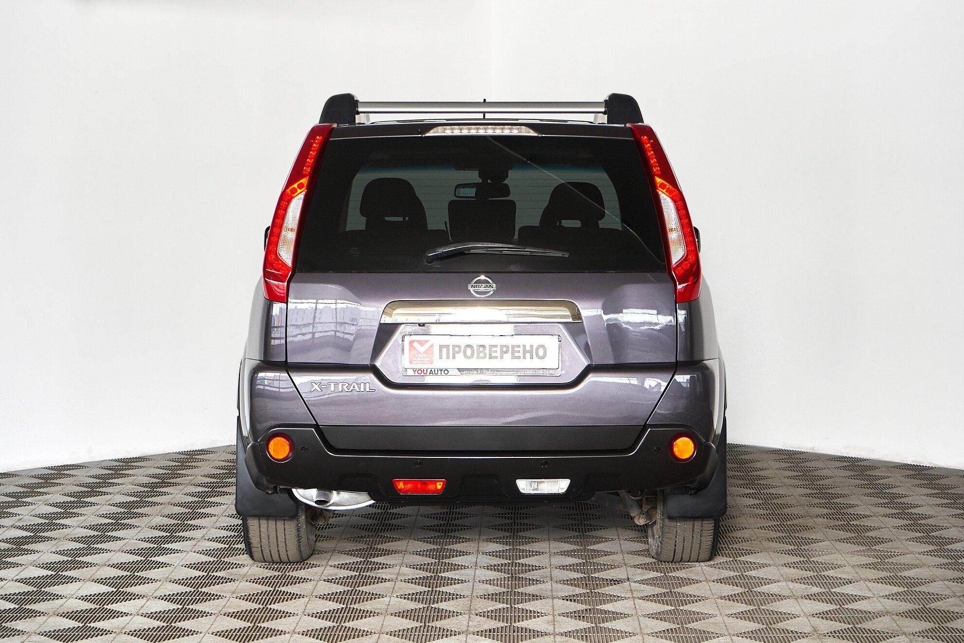 Nissan X-Trail 2011, фиолетовый