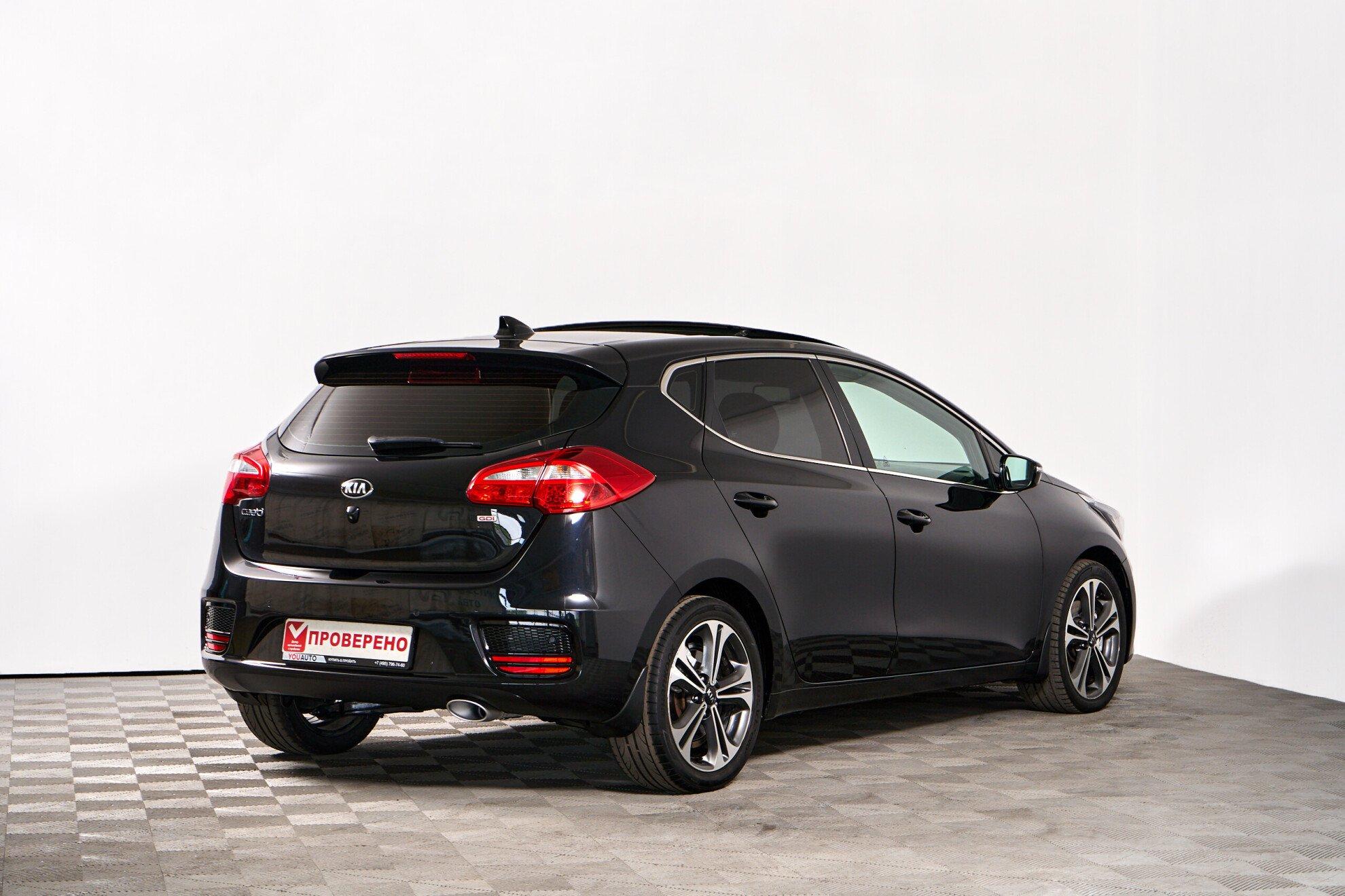 Kia Ceed 2017, черный