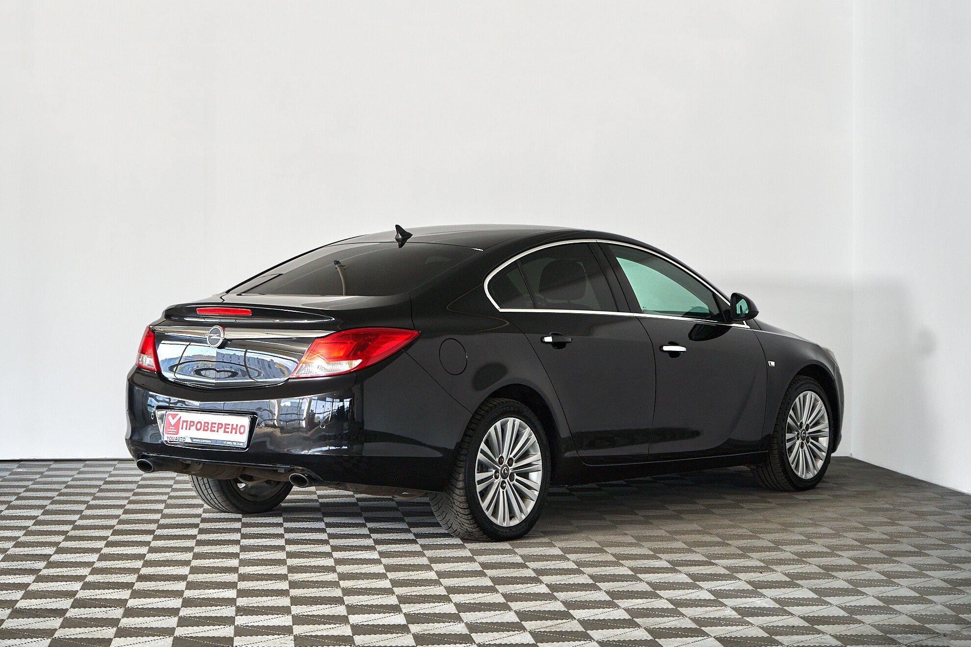 Opel Insignia 2012, черный