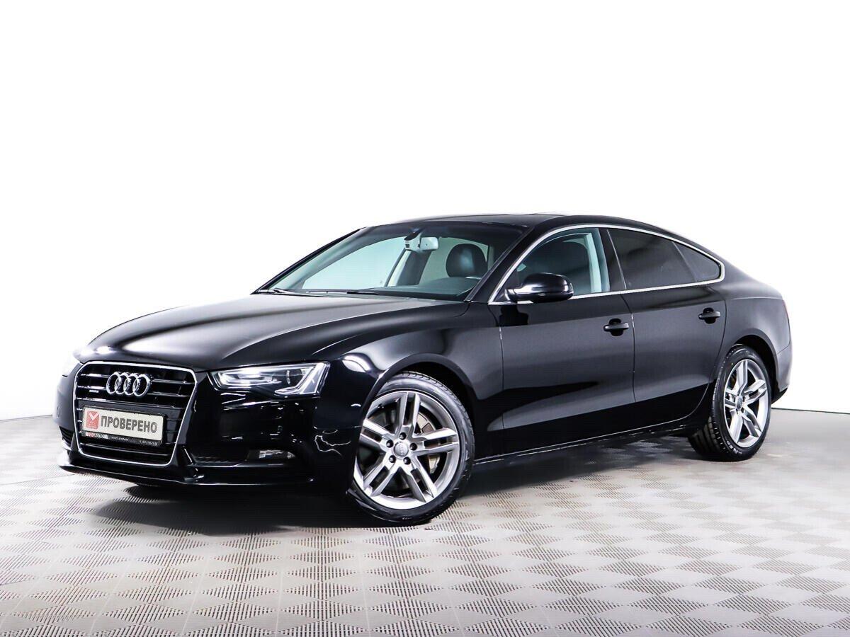 Audi A5 2014, черный