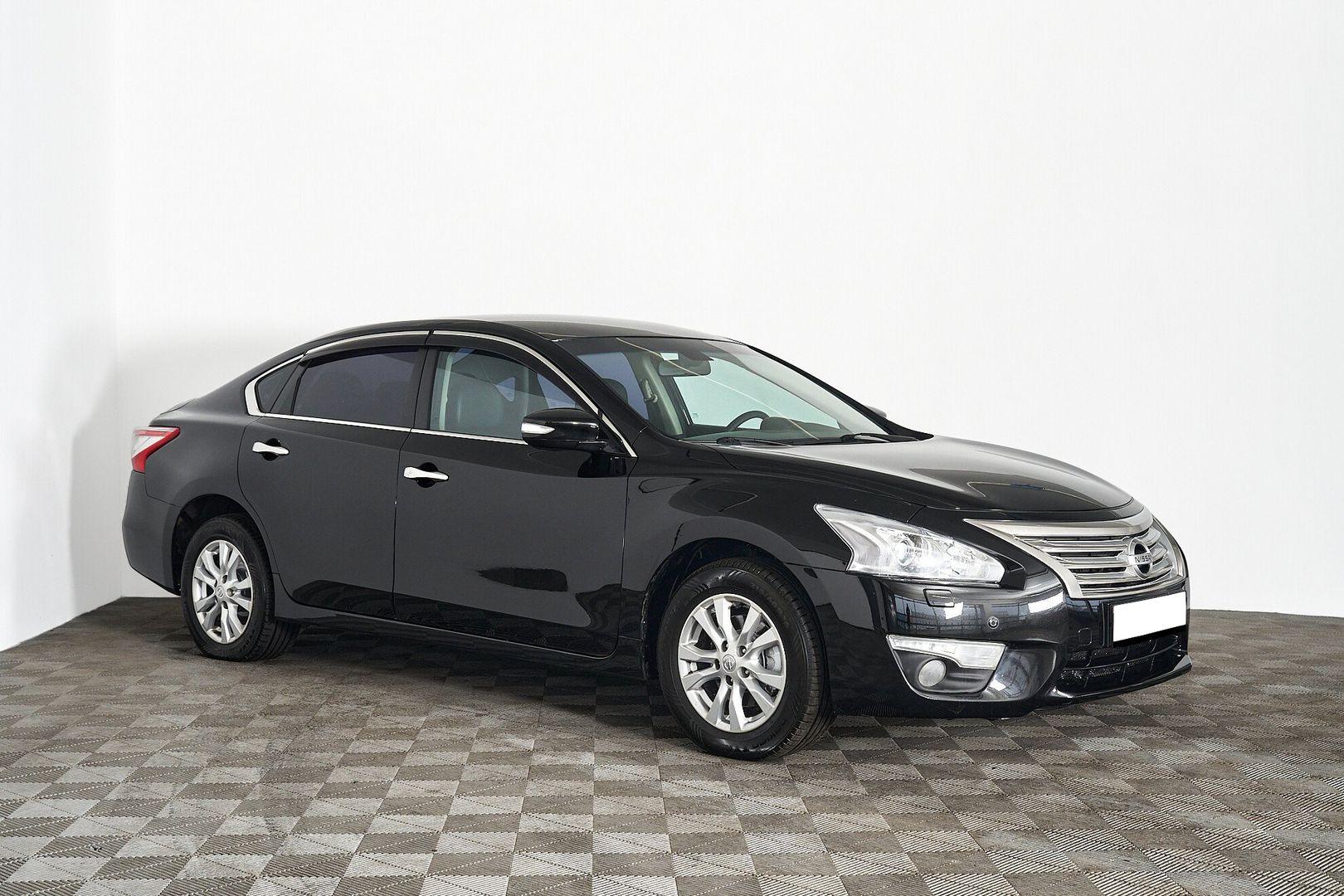 Nissan Teana 2015, черный