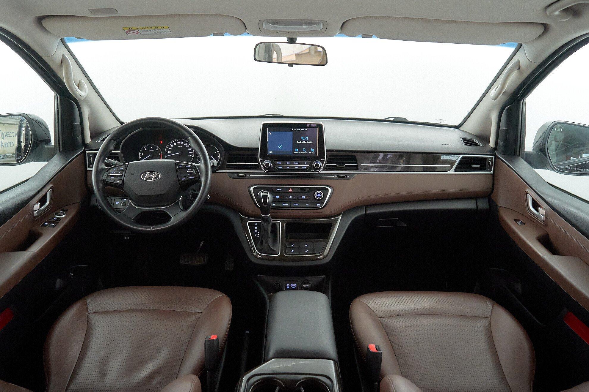 Hyundai Grand Starex 2018, черный