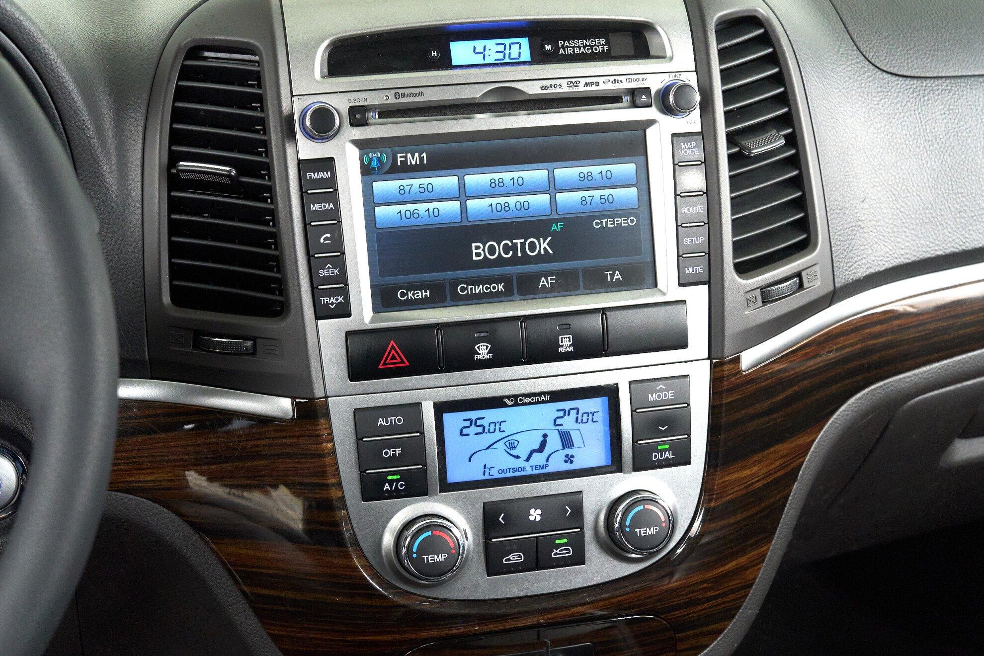 Hyundai Santa Fe 2011, черный