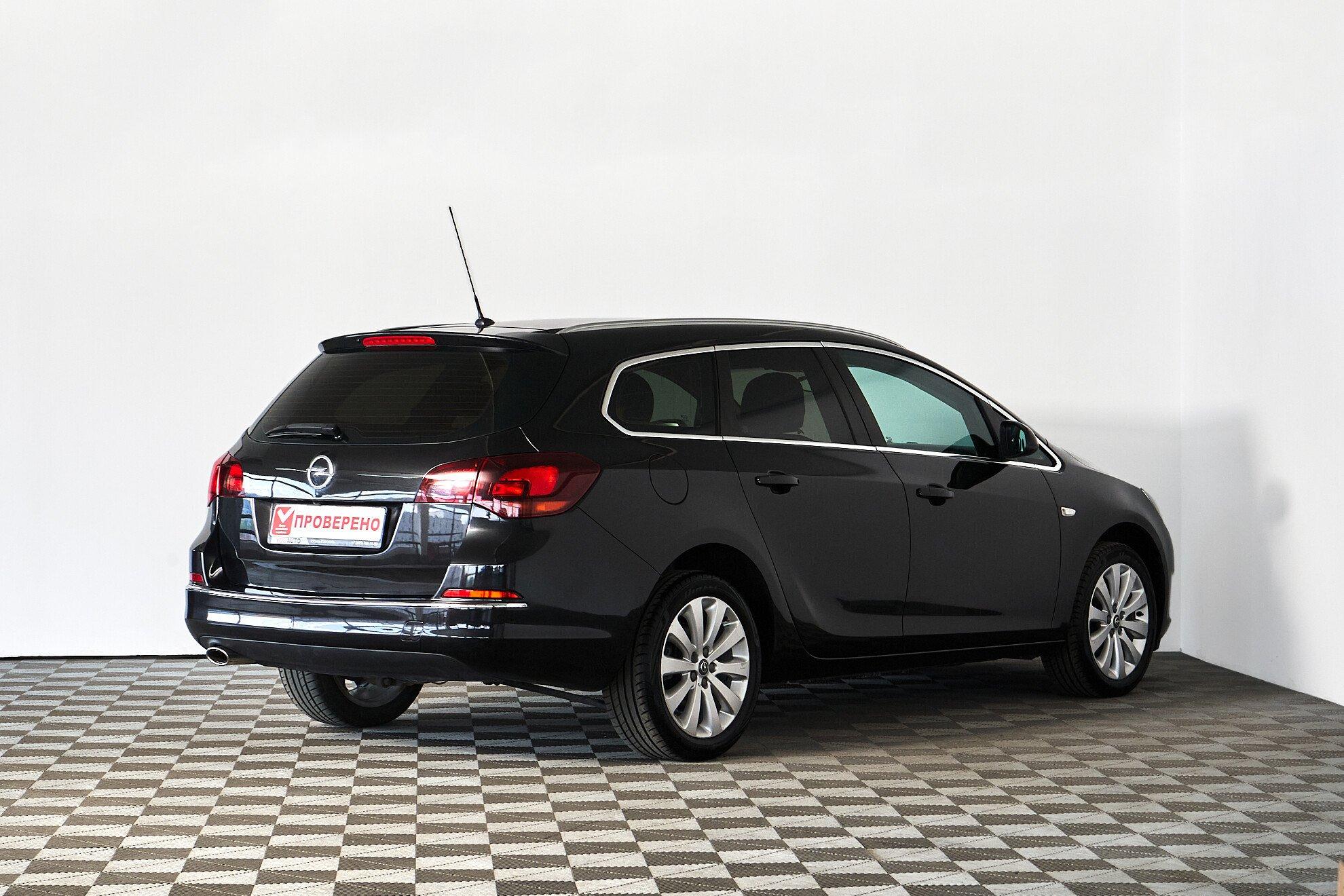 Opel Astra 2014, черный