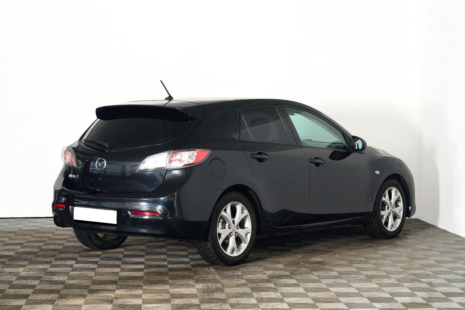 Mazda 3 2011, черный