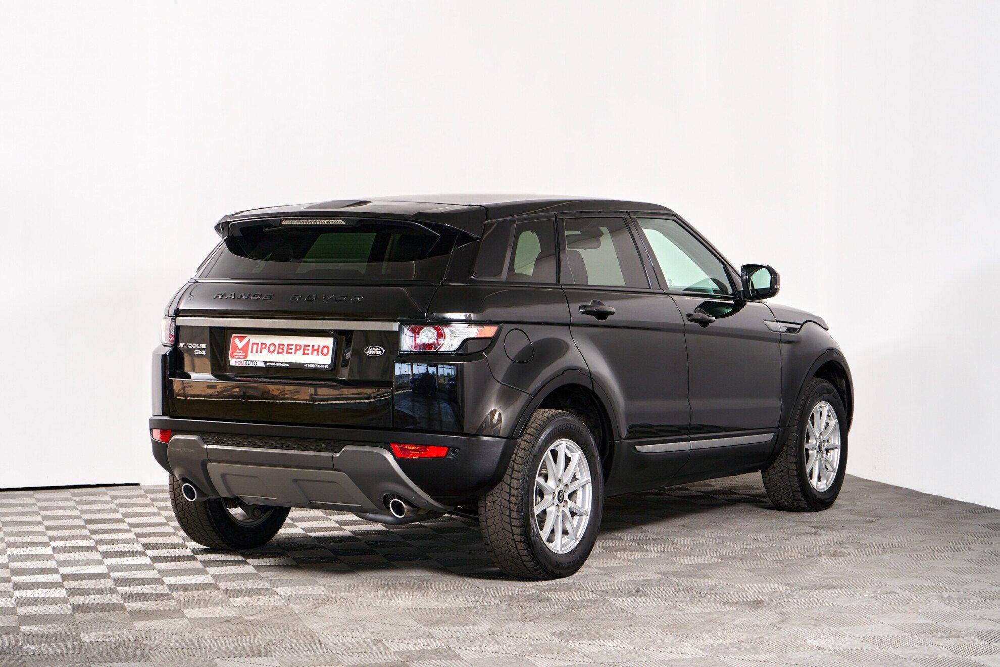 Land Rover Range Rover Evoque 2014, черный