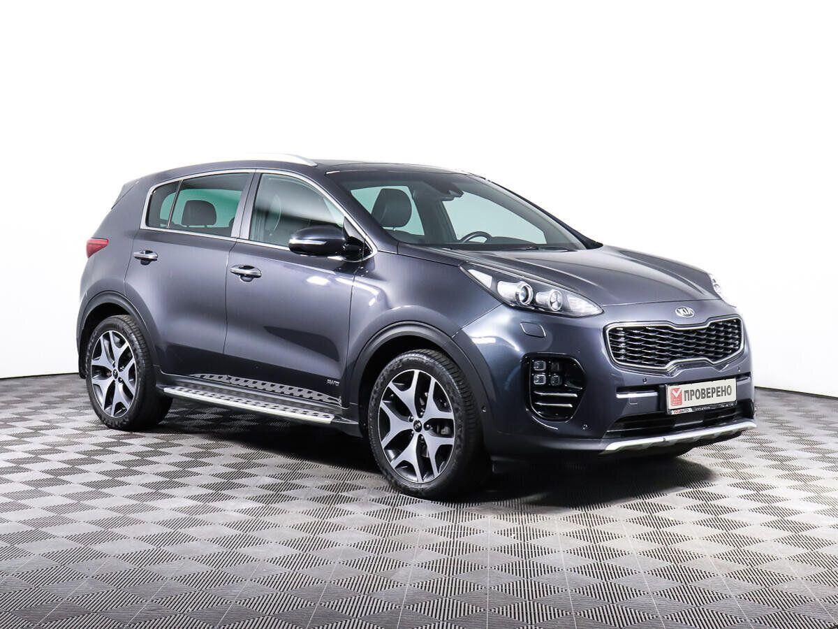 Kia Sportage 2016, серый