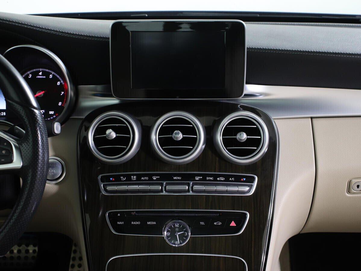 Mercedes-Benz C-Класс 2015, синий