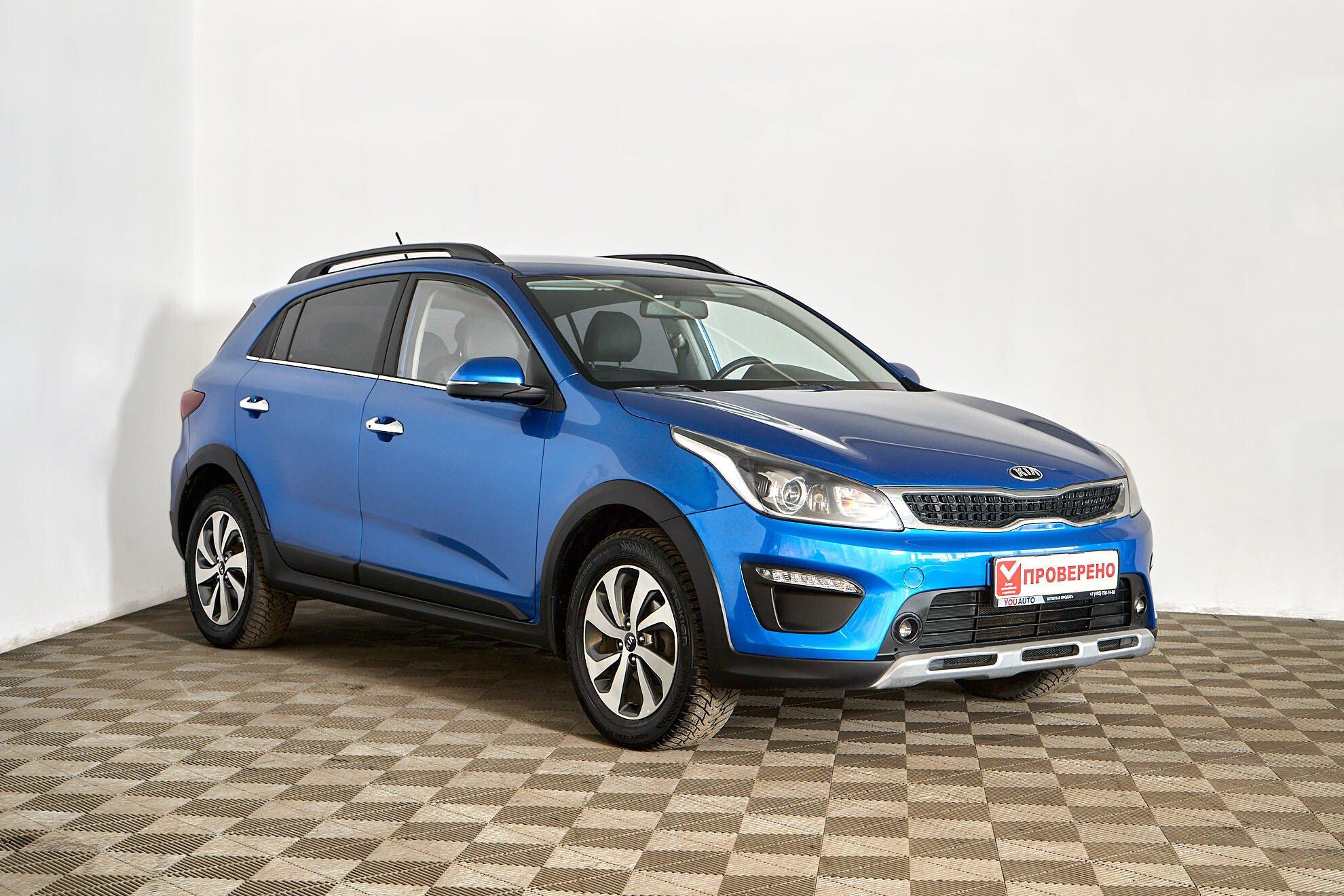 Kia Rio X-Line 2019, синий
