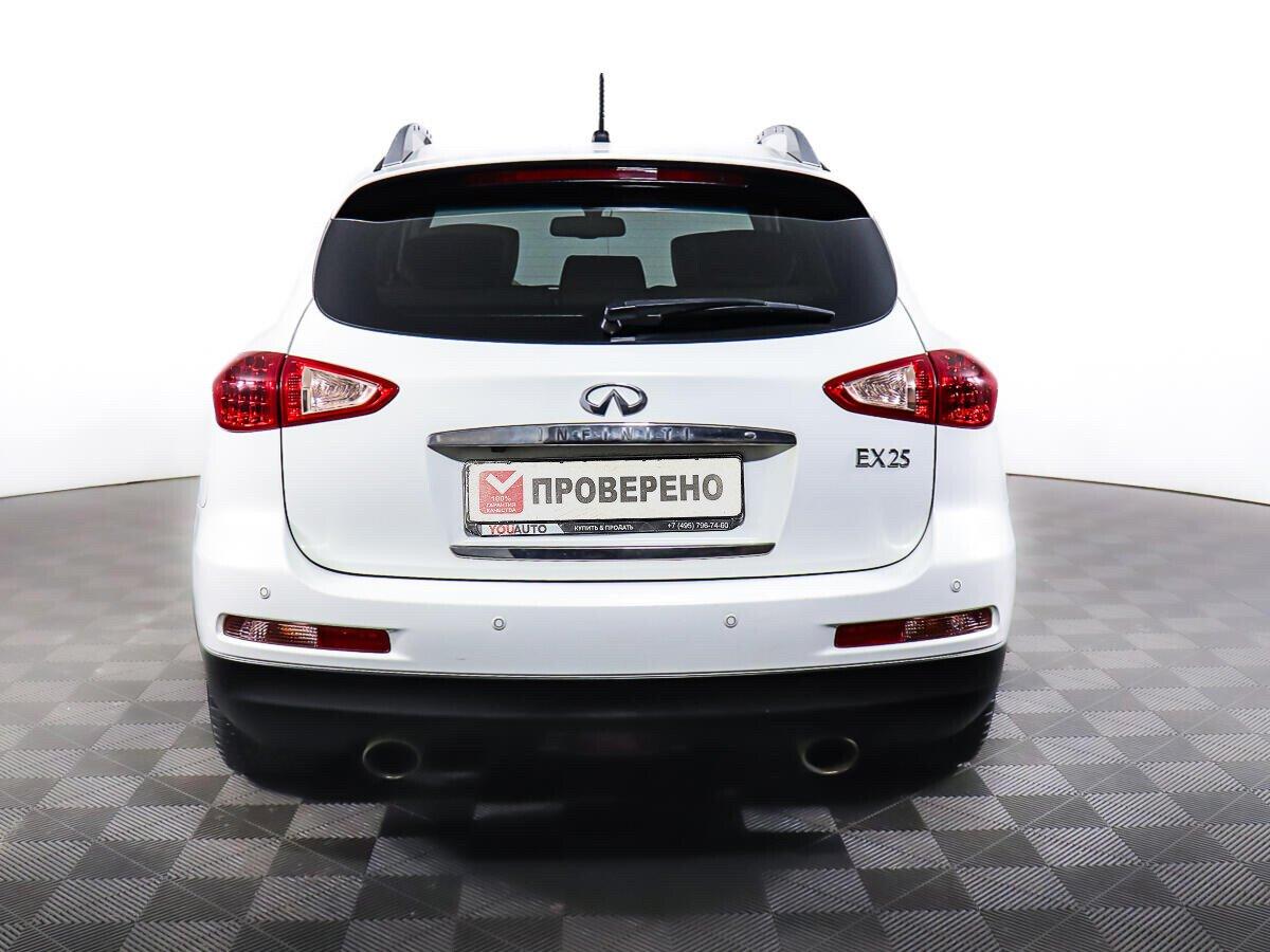 Infiniti EX 2012, белый