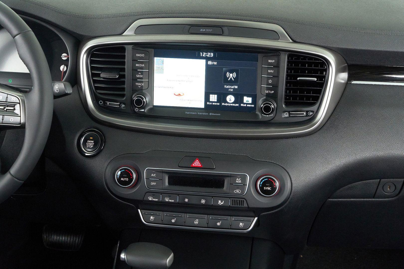 Kia Sorento 2018, серый