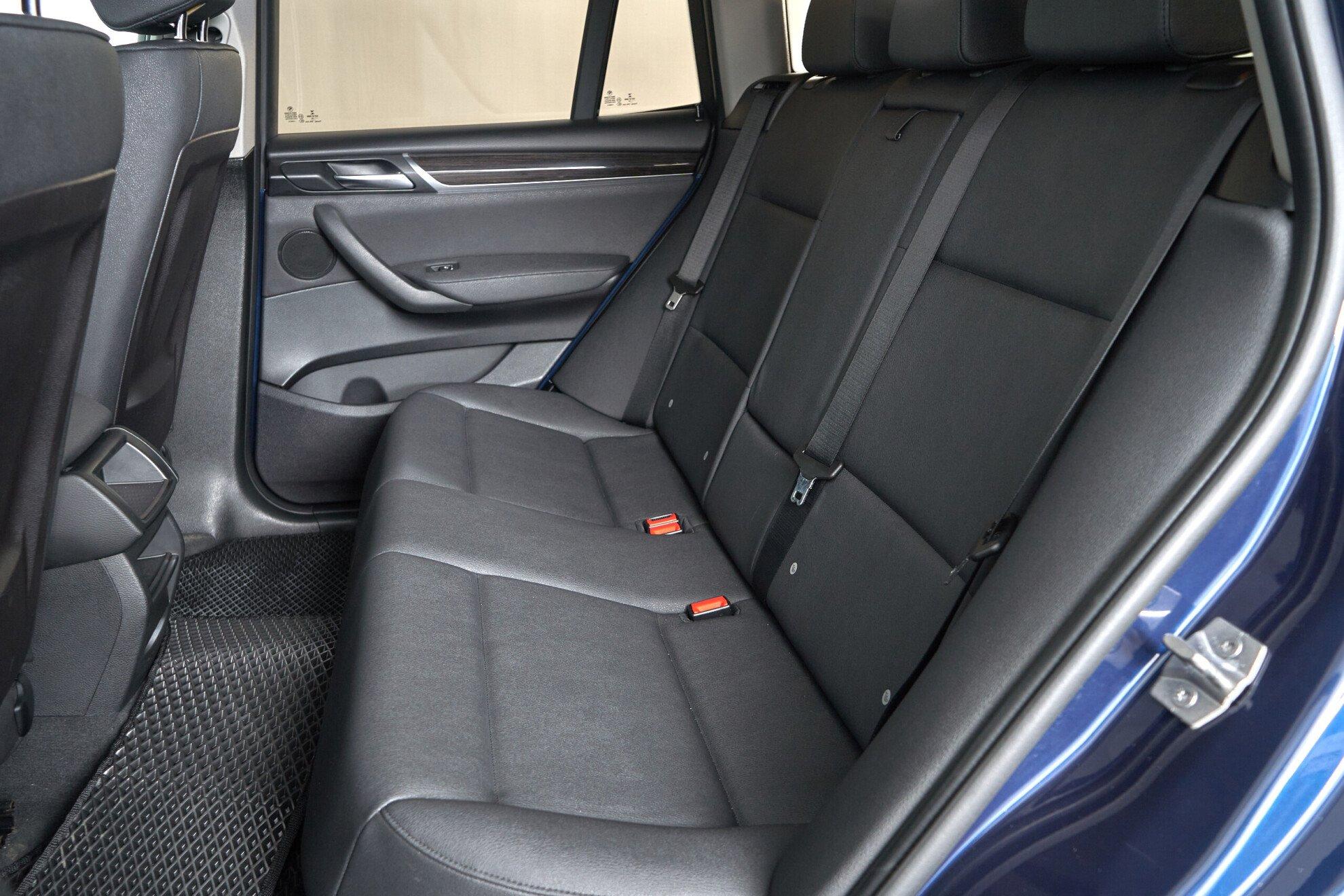 BMW X3 2016, синий