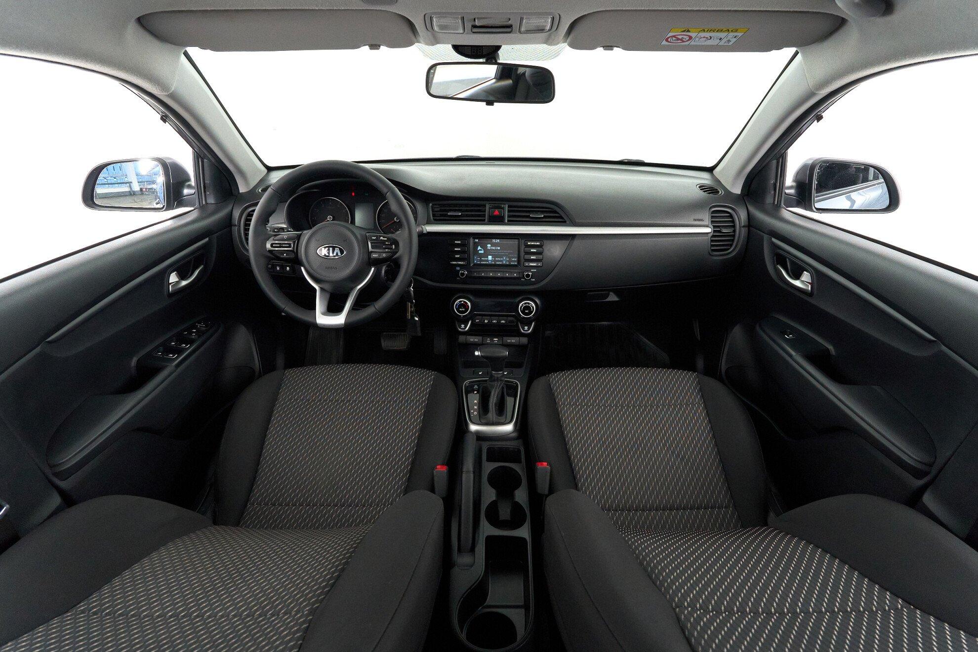 Kia Rio 2018, серый