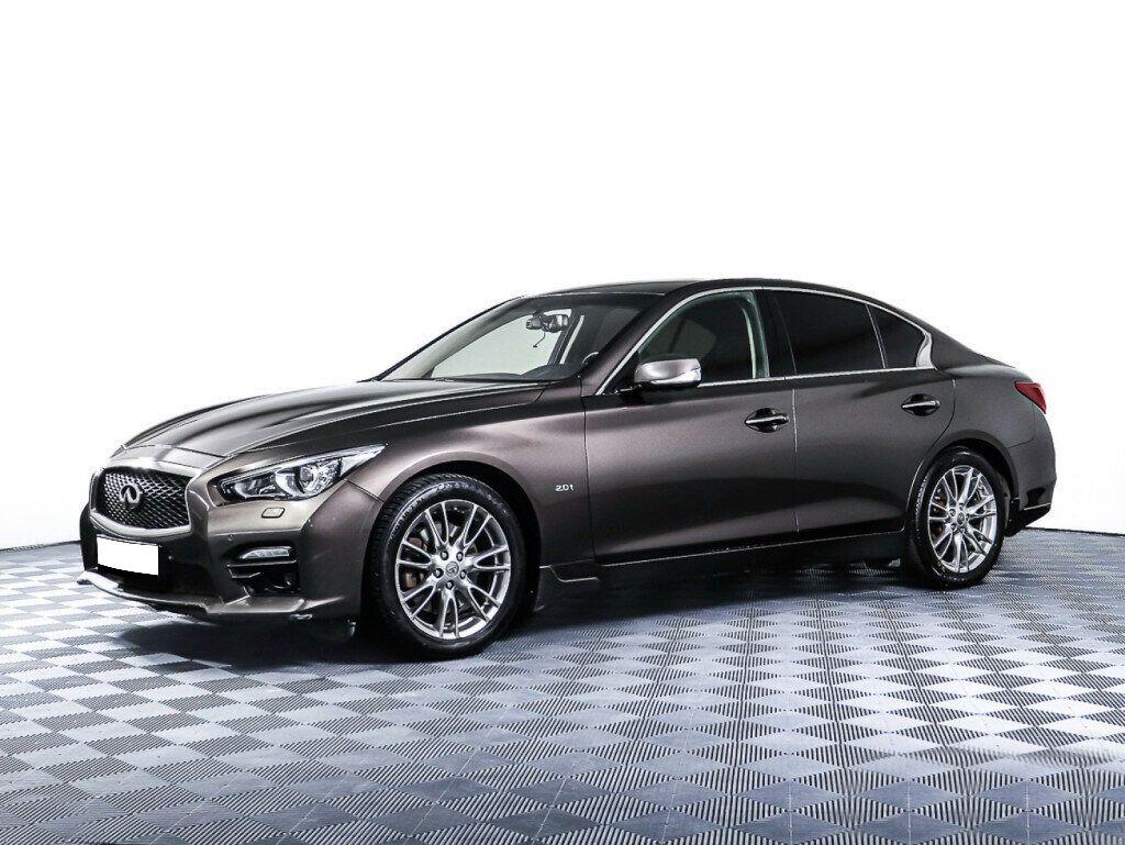 Infiniti Q50 2017, коричневый