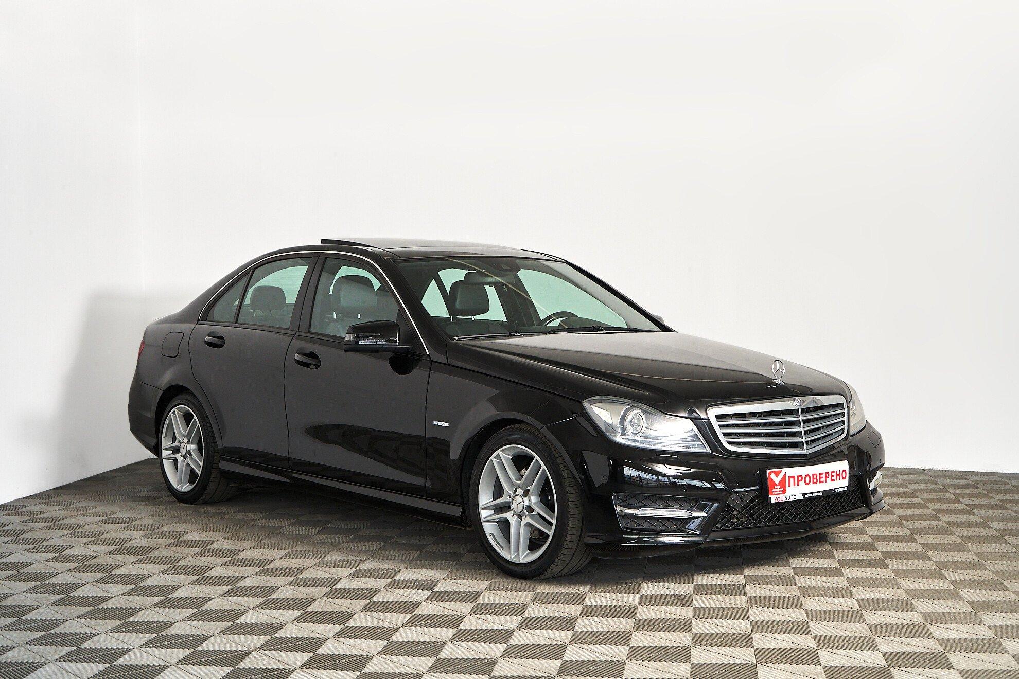 Mercedes-Benz C-Класс 2012, черный