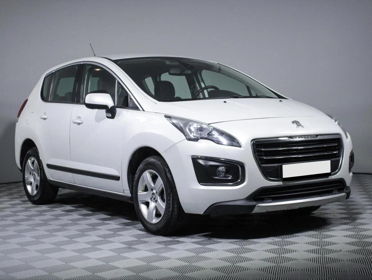 Peugeot 3008 2014, белый