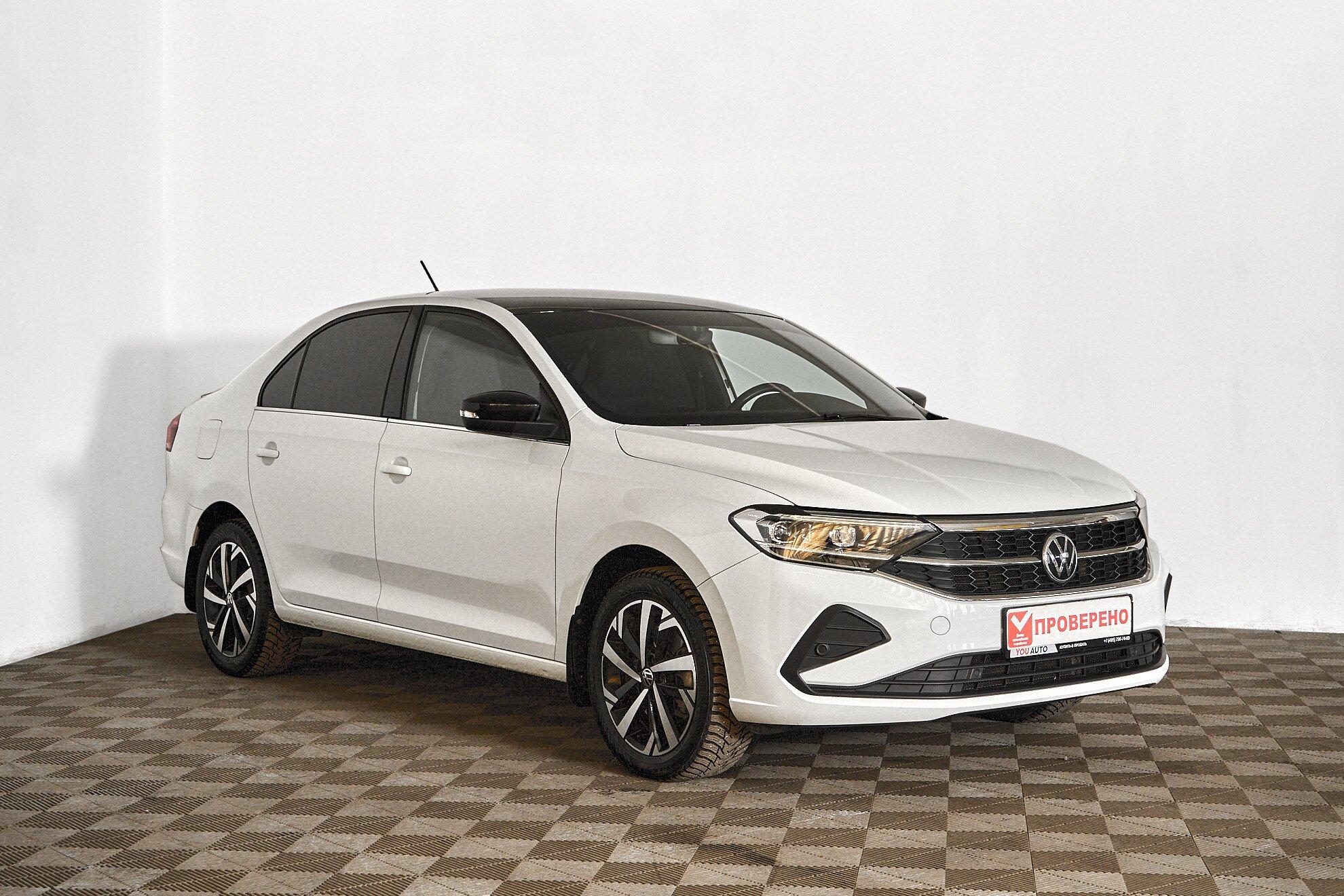 Volkswagen Polo 2021, белый