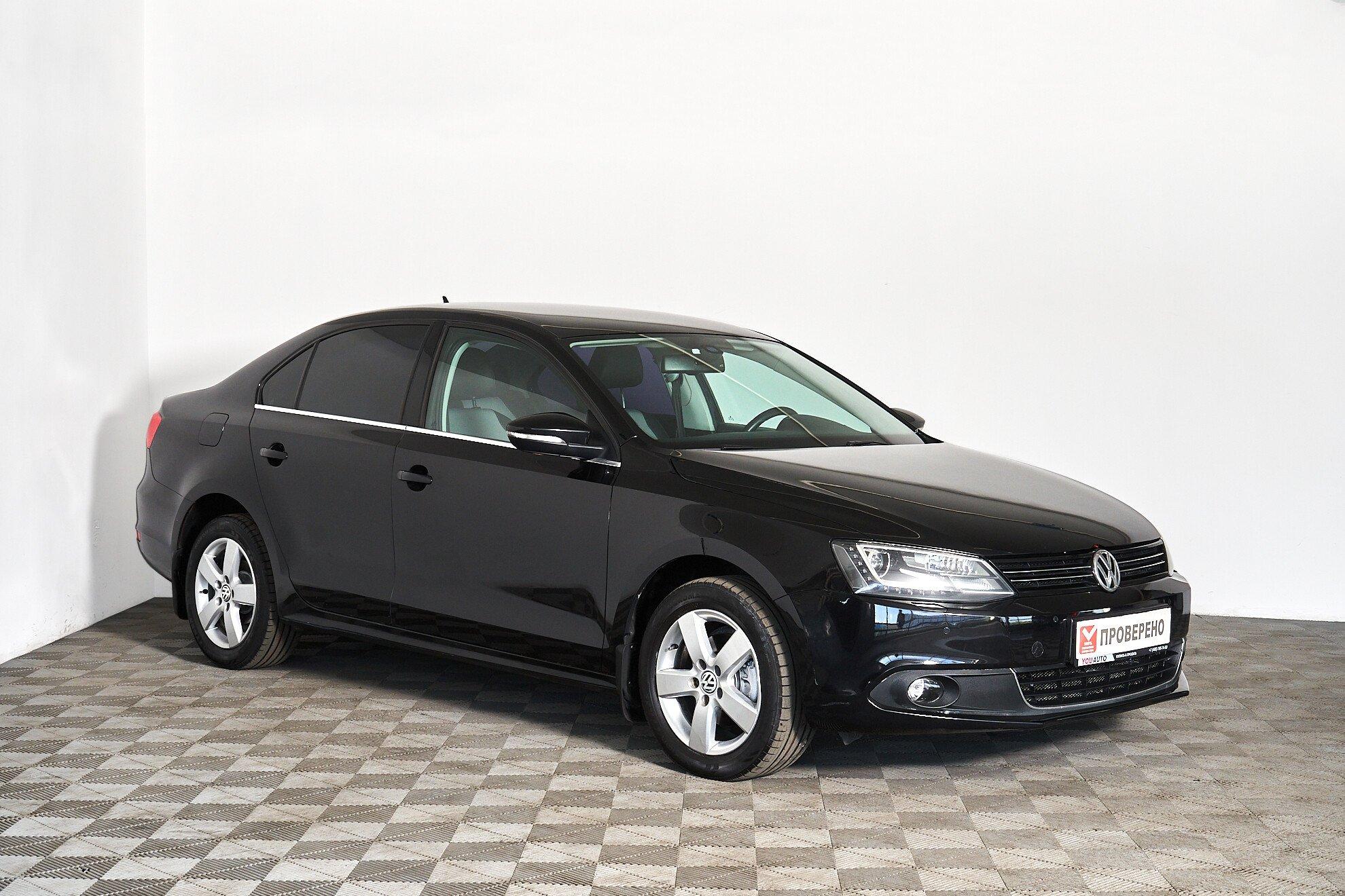 Volkswagen Jetta 2013, черный
