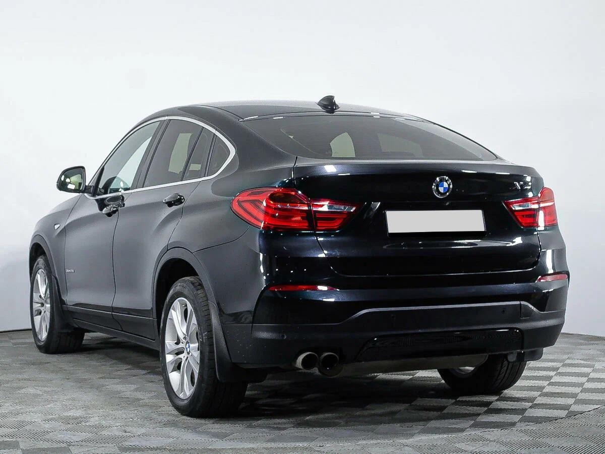 BMW X4 2017, черный