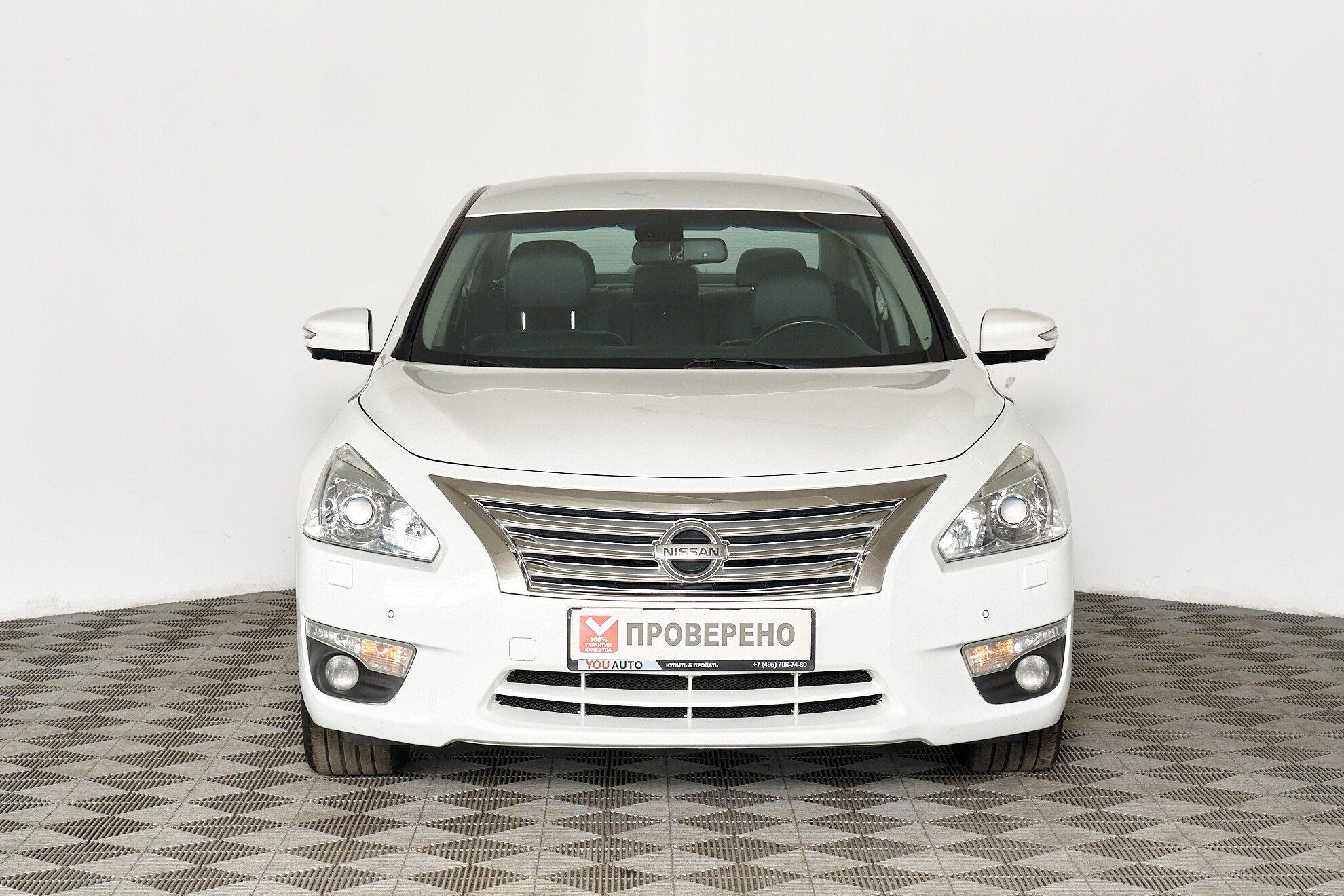 Nissan Teana 2014, белый