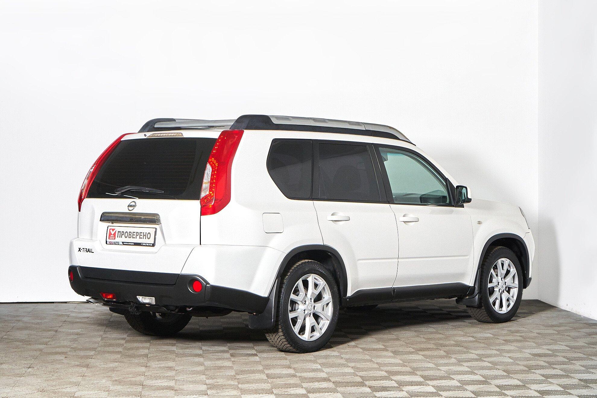 Nissan X-Trail 2013, белый