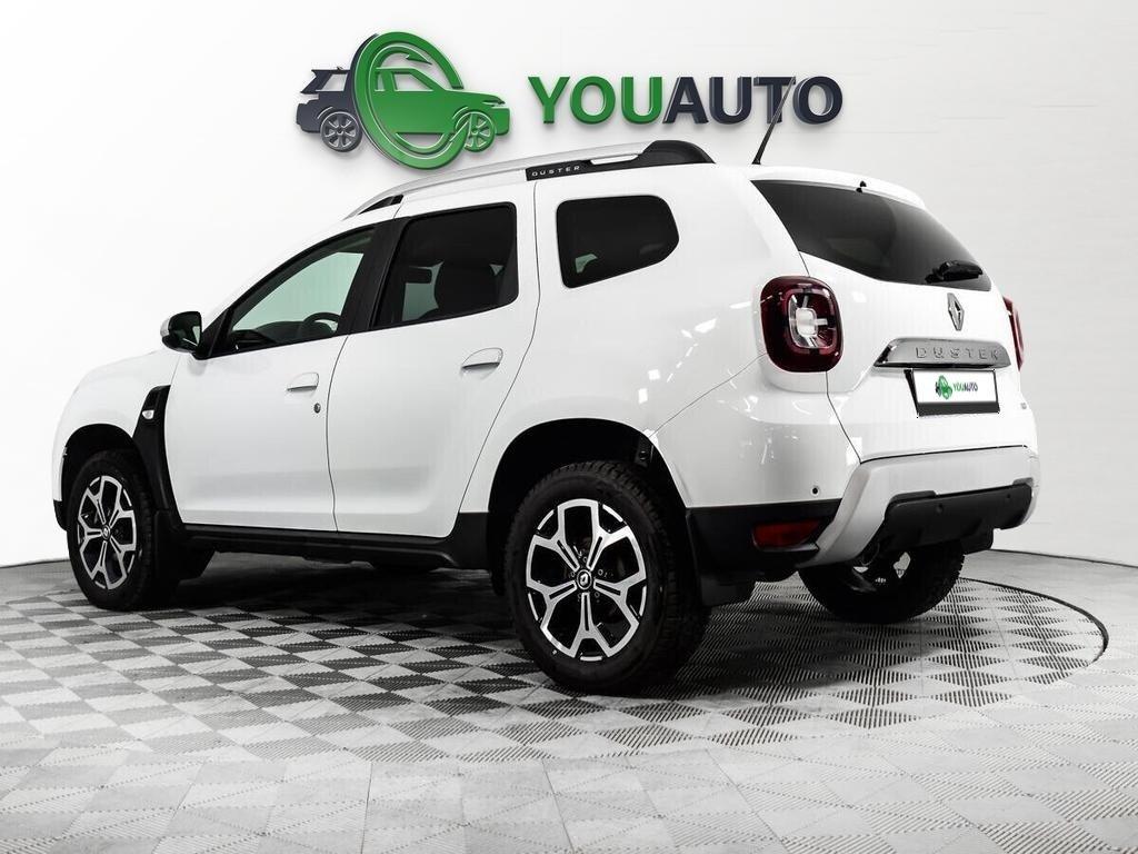 Renault Duster 2022, белый