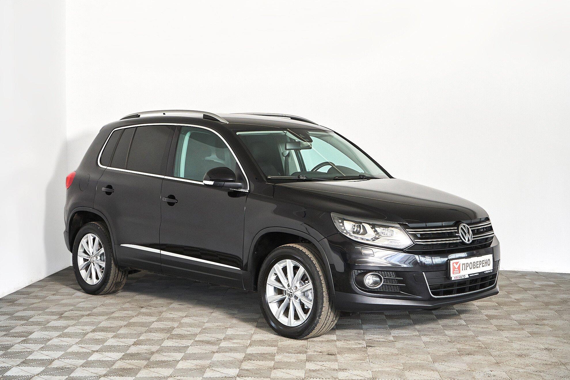 Volkswagen Tiguan 2013, черный
