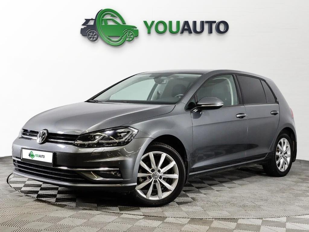 Volkswagen Golf 2018, серый