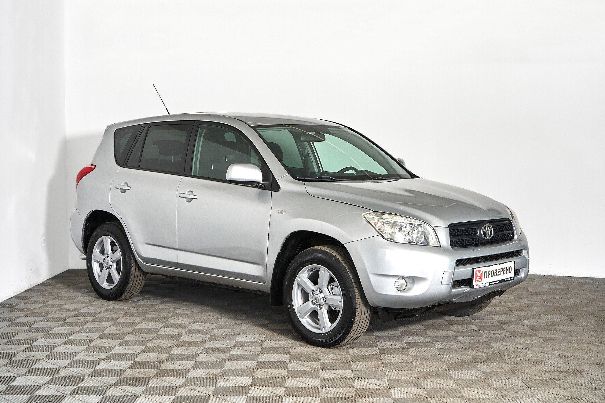 Toyota RAV4 2008, серебряный