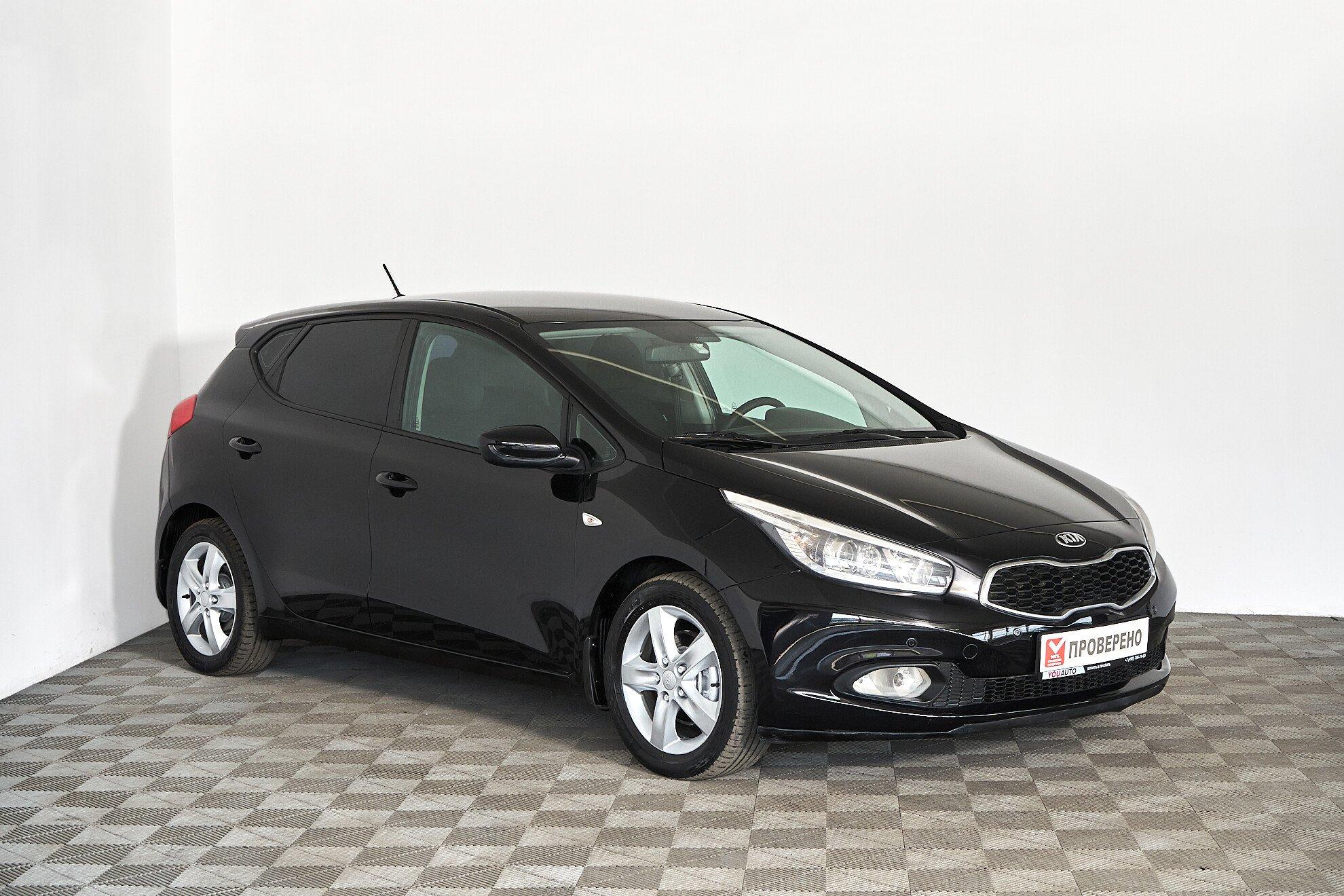 Kia Ceed 2014, черный
