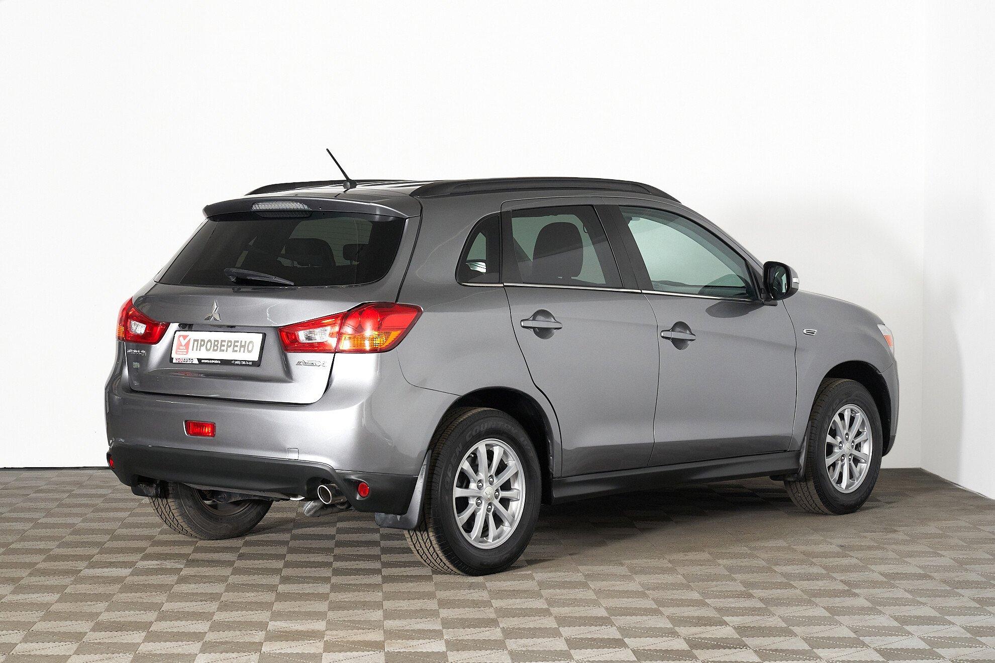 Mitsubishi ASX 2014, серый