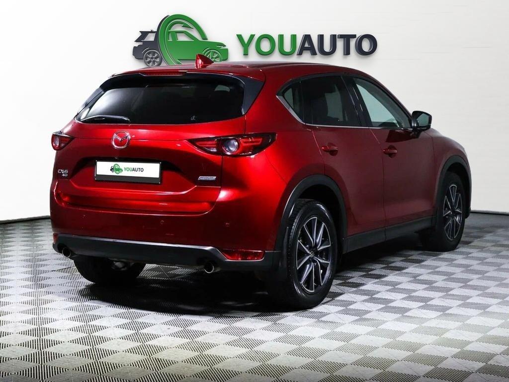 Mazda CX-5 2020, красный