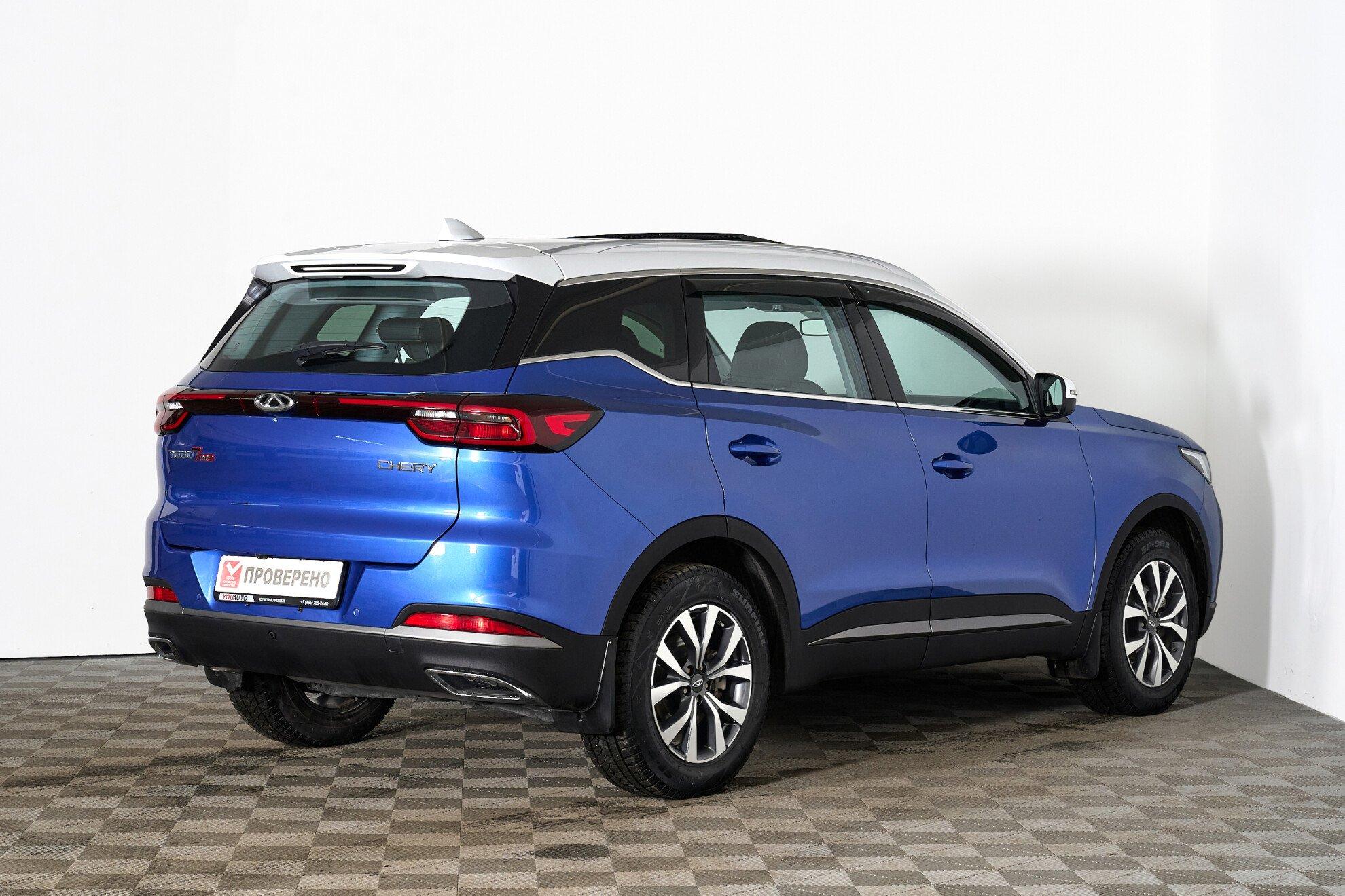 Chery Tiggo 7 Pro 2021, синий