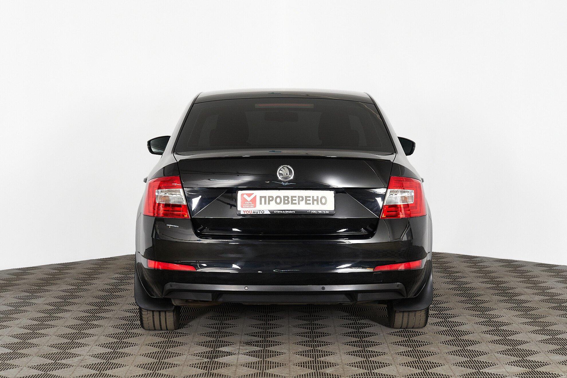 Skoda Octavia 2014, черный