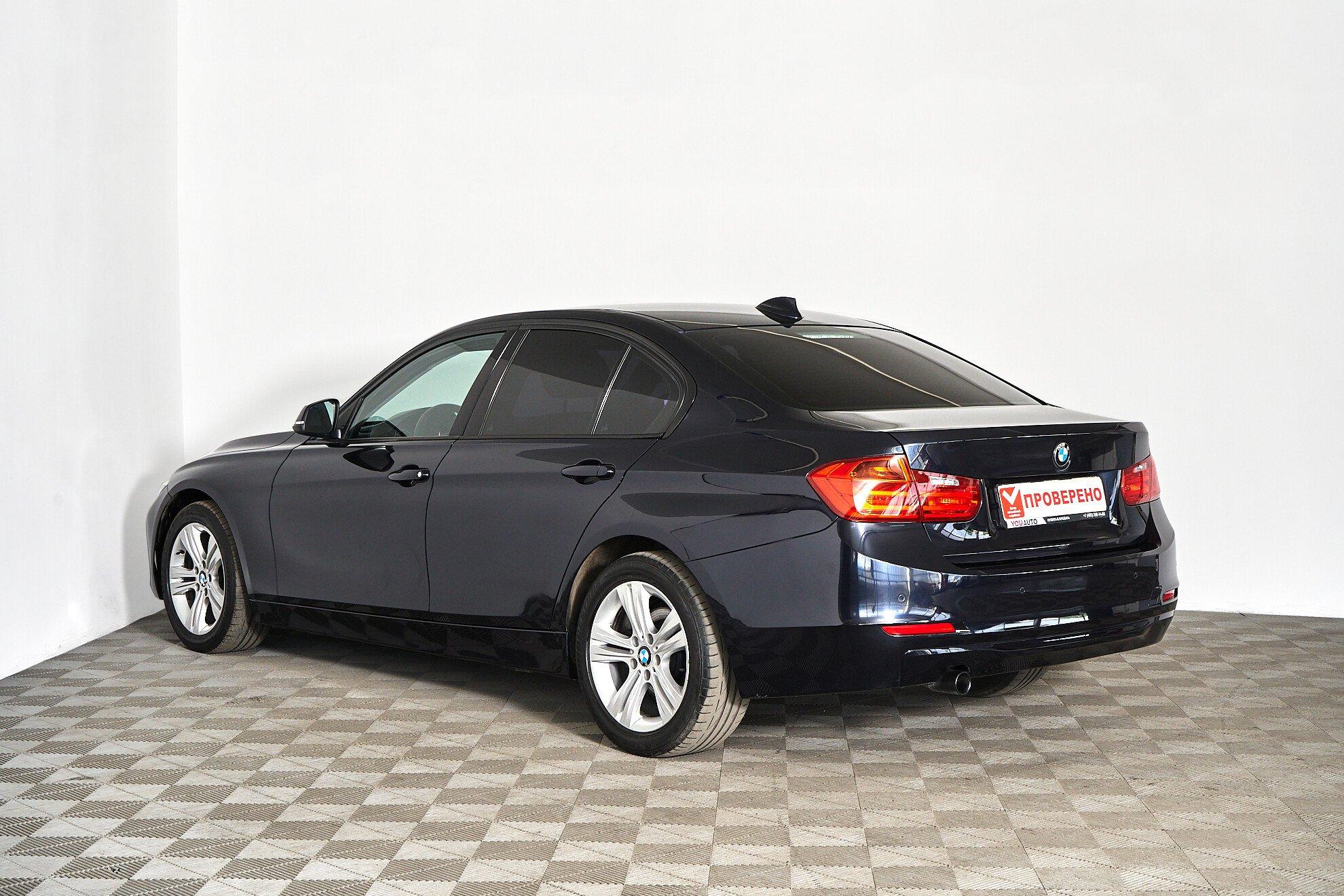 BMW 3 серии 2013, синий