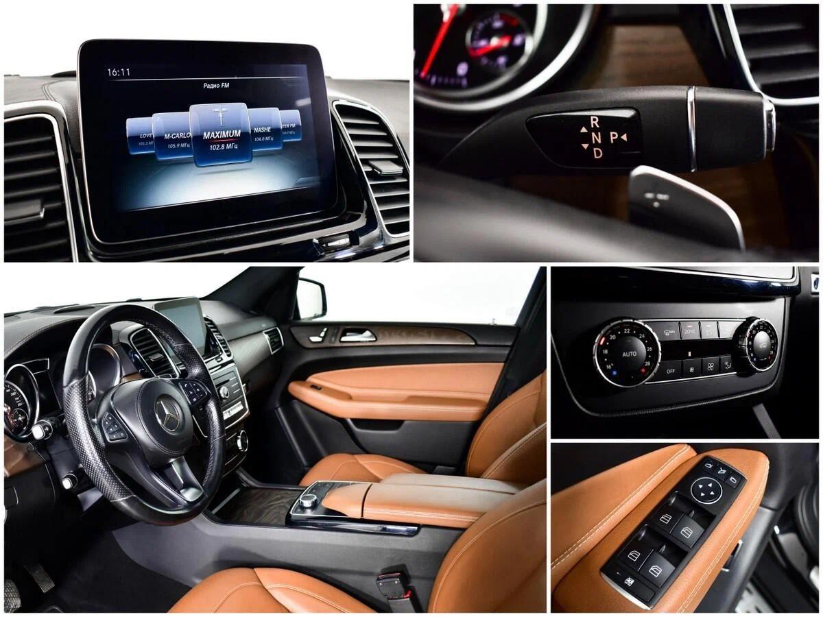 Mercedes-Benz GLS 2018, черный