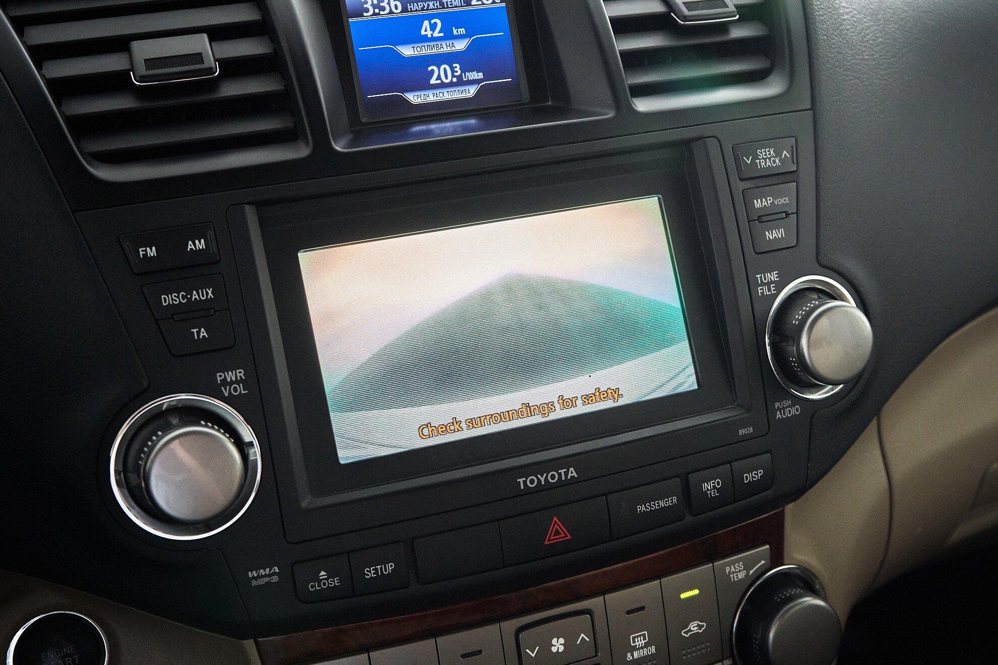 Toyota Highlander 2012, белый