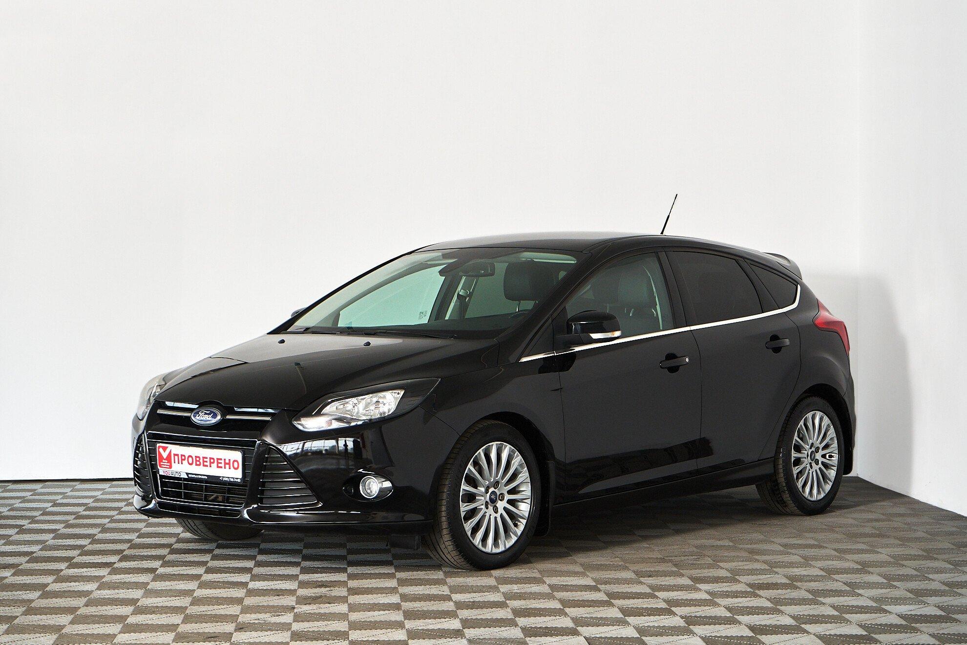 Ford Focus 2014, черный