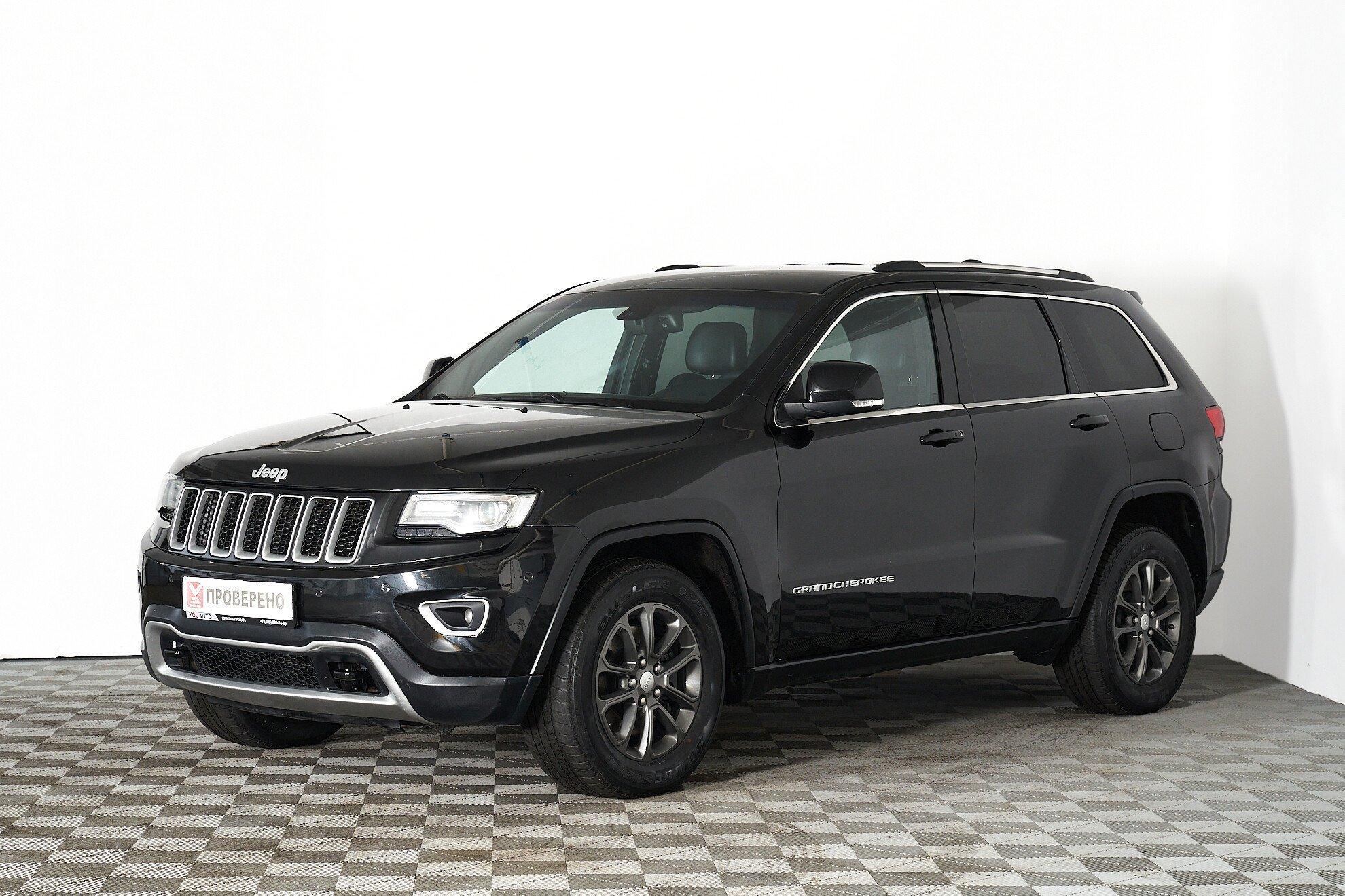 Jeep Grand Cherokee 2013, черный