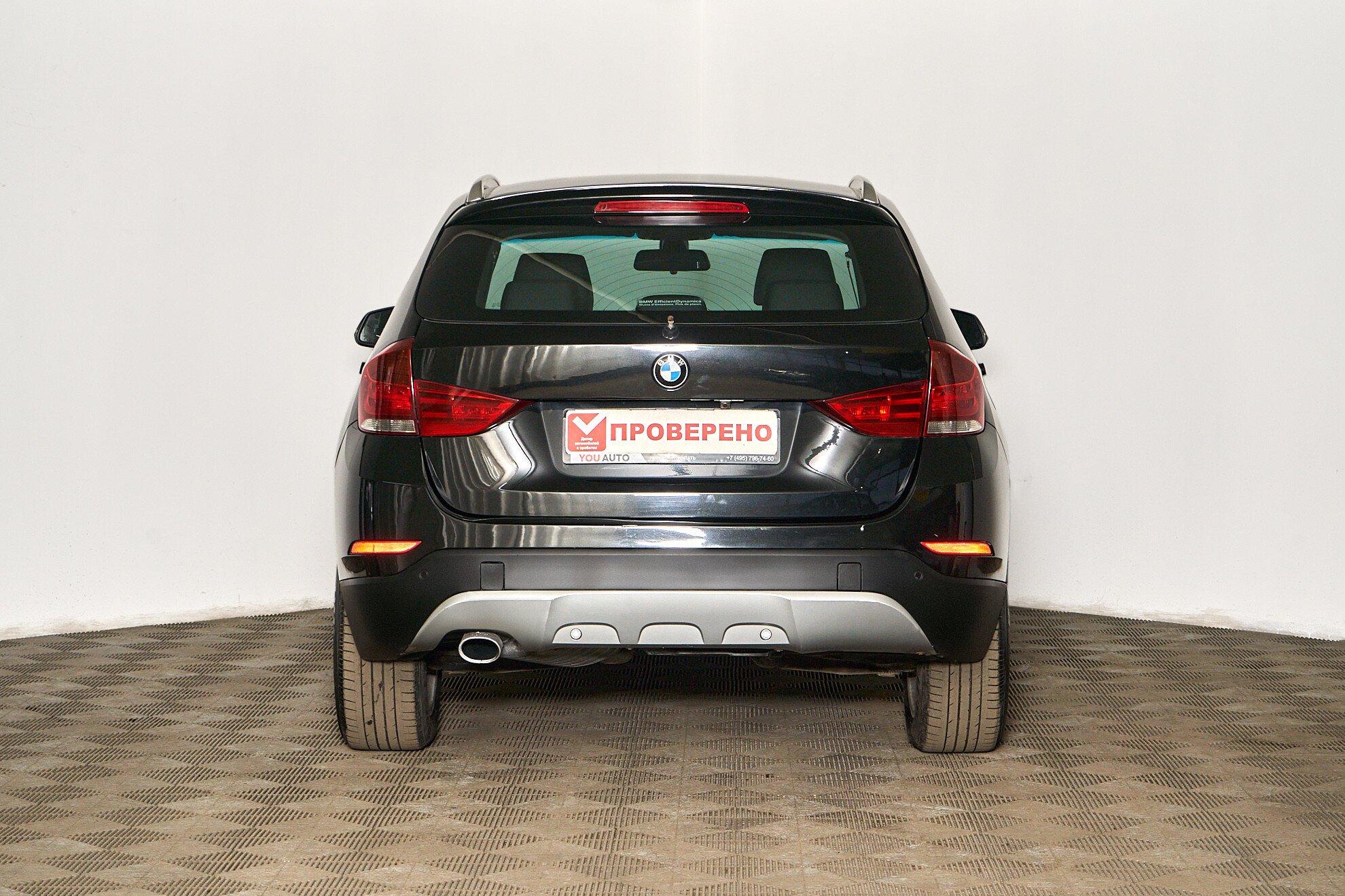 BMW X1 2013, черный