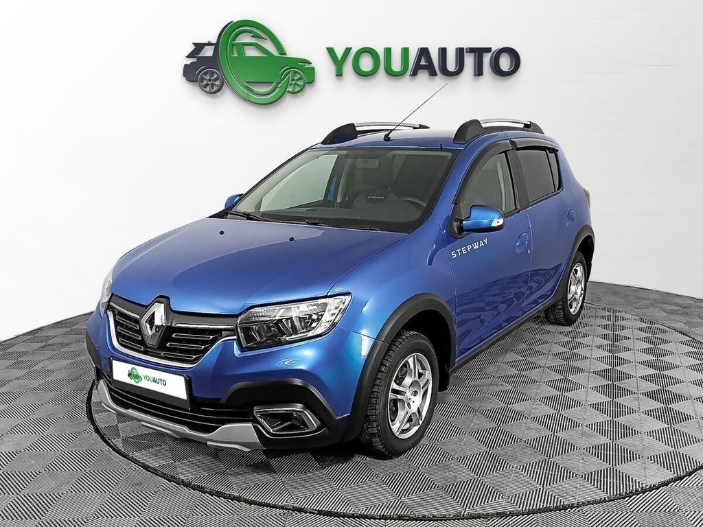 Renault Sandero 2022, синий