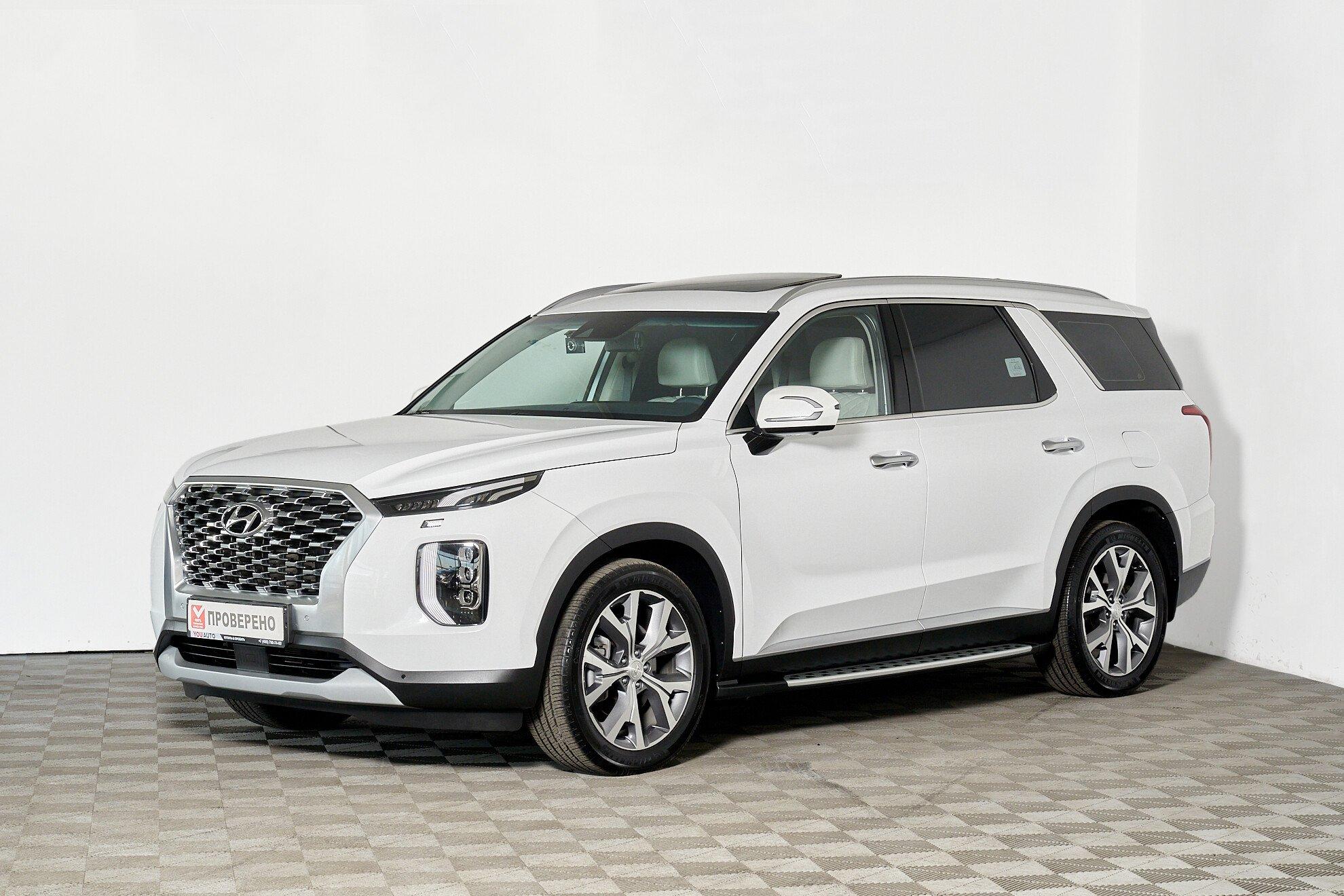 Hyundai Palisade 2021, белый