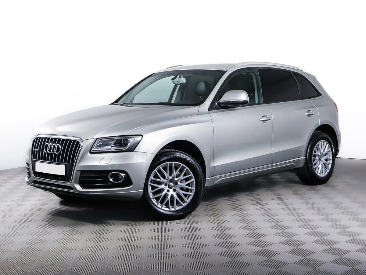 Audi Q5 2015, серебряный