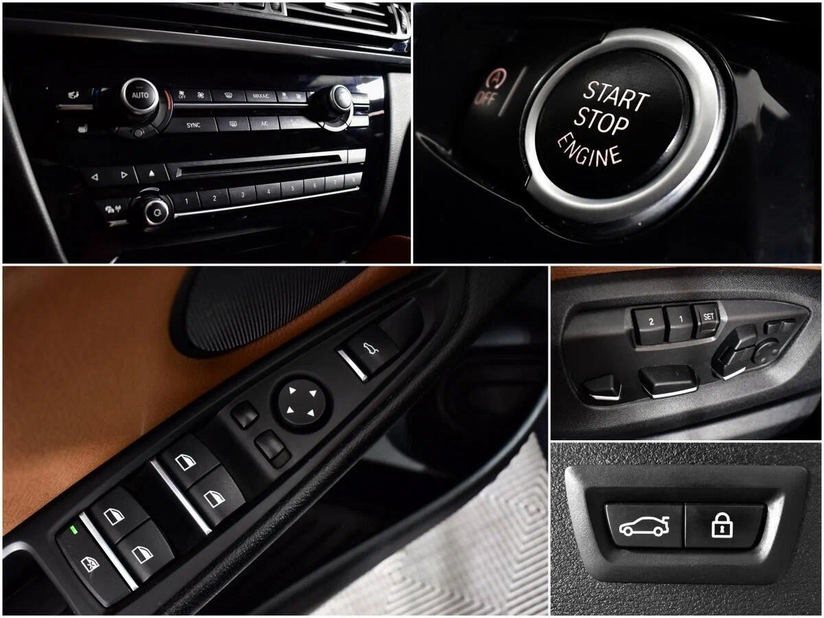 BMW X6 2016, черный