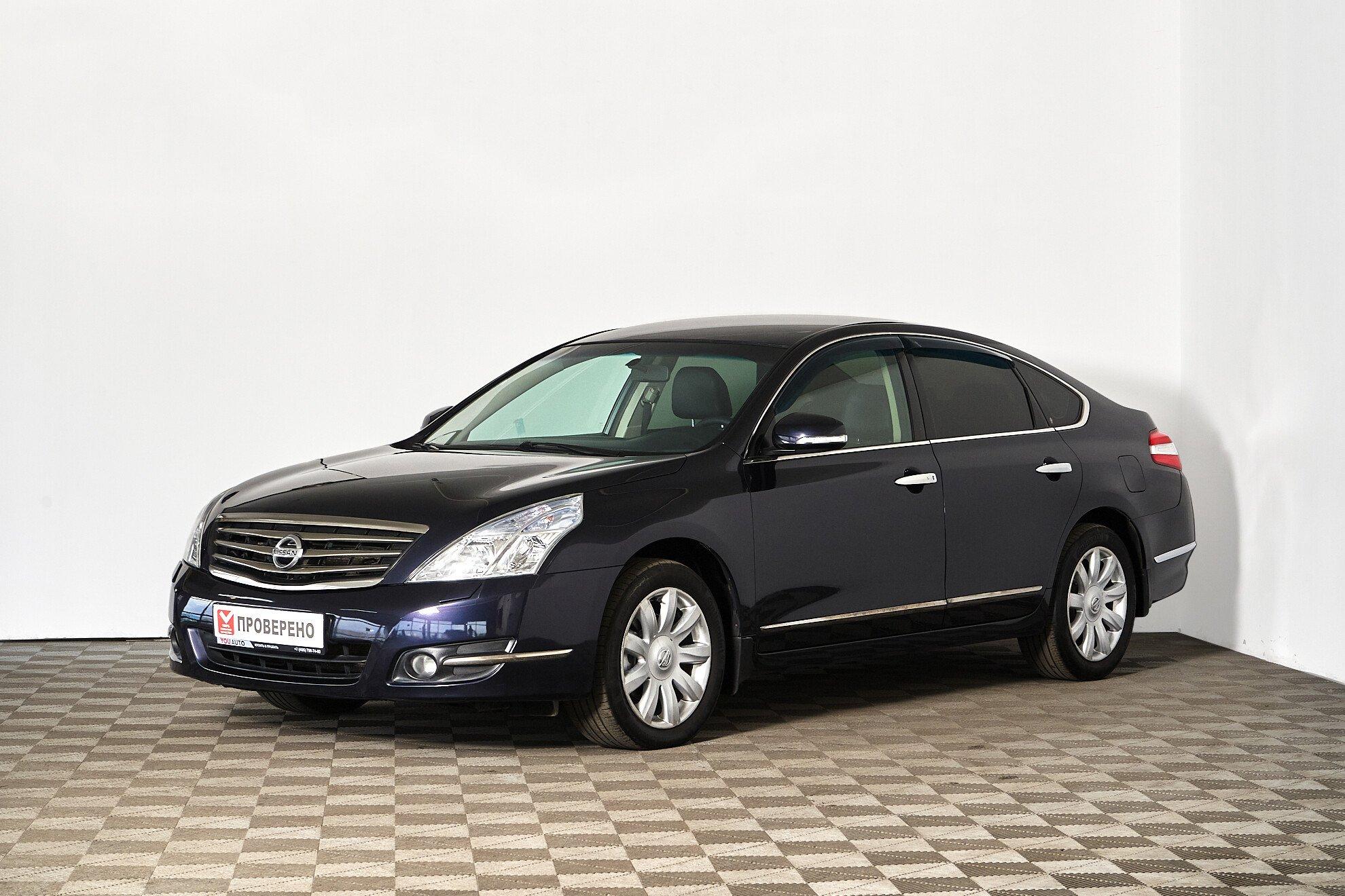 Nissan Teana 2011, черный