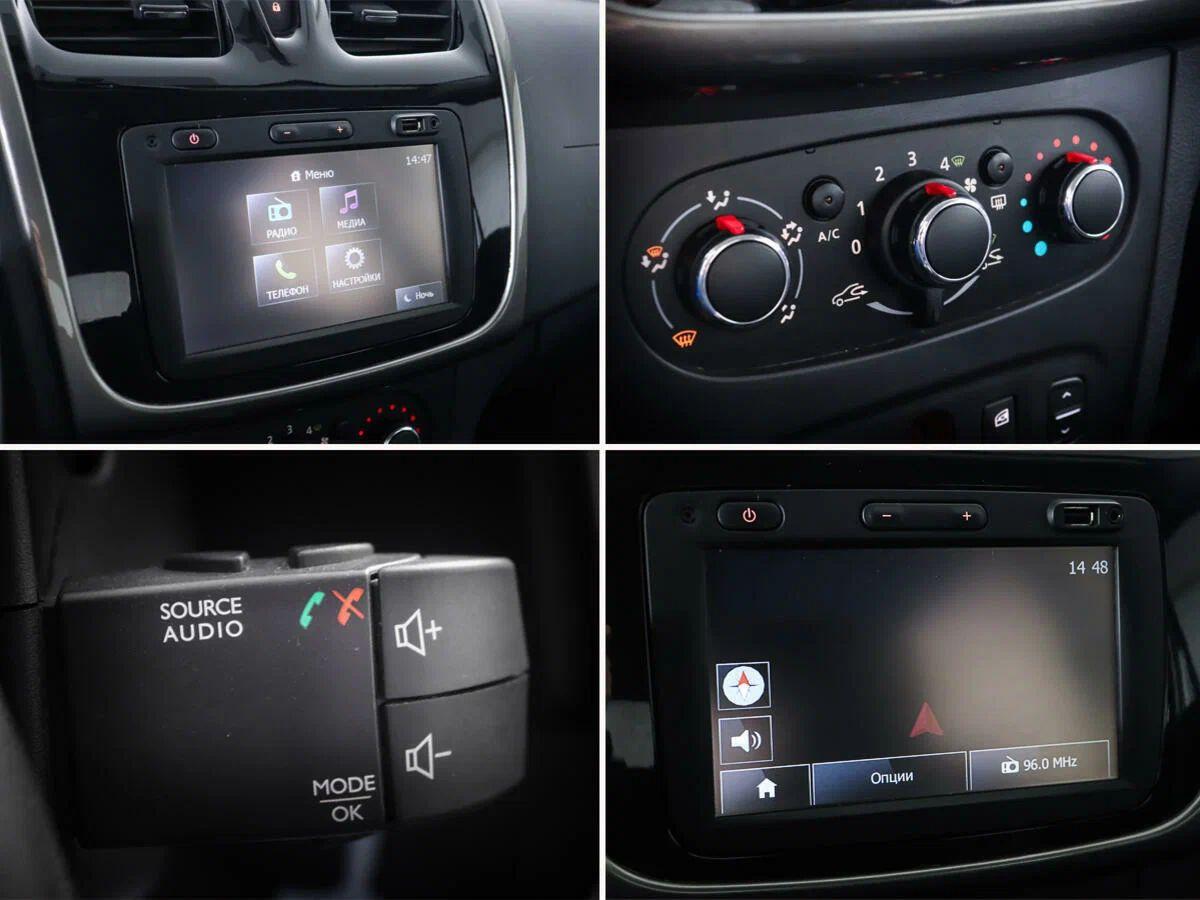 Renault Logan 2018, серебряный